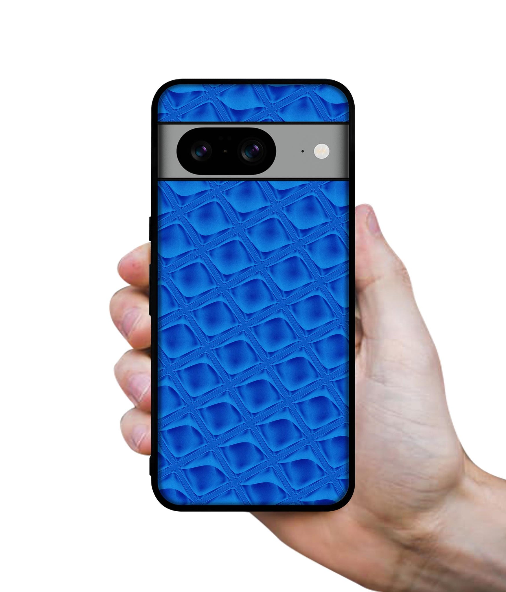 Blue Diamond Designer 2D Printed Back Case Cover for Google Pixel 8 5G