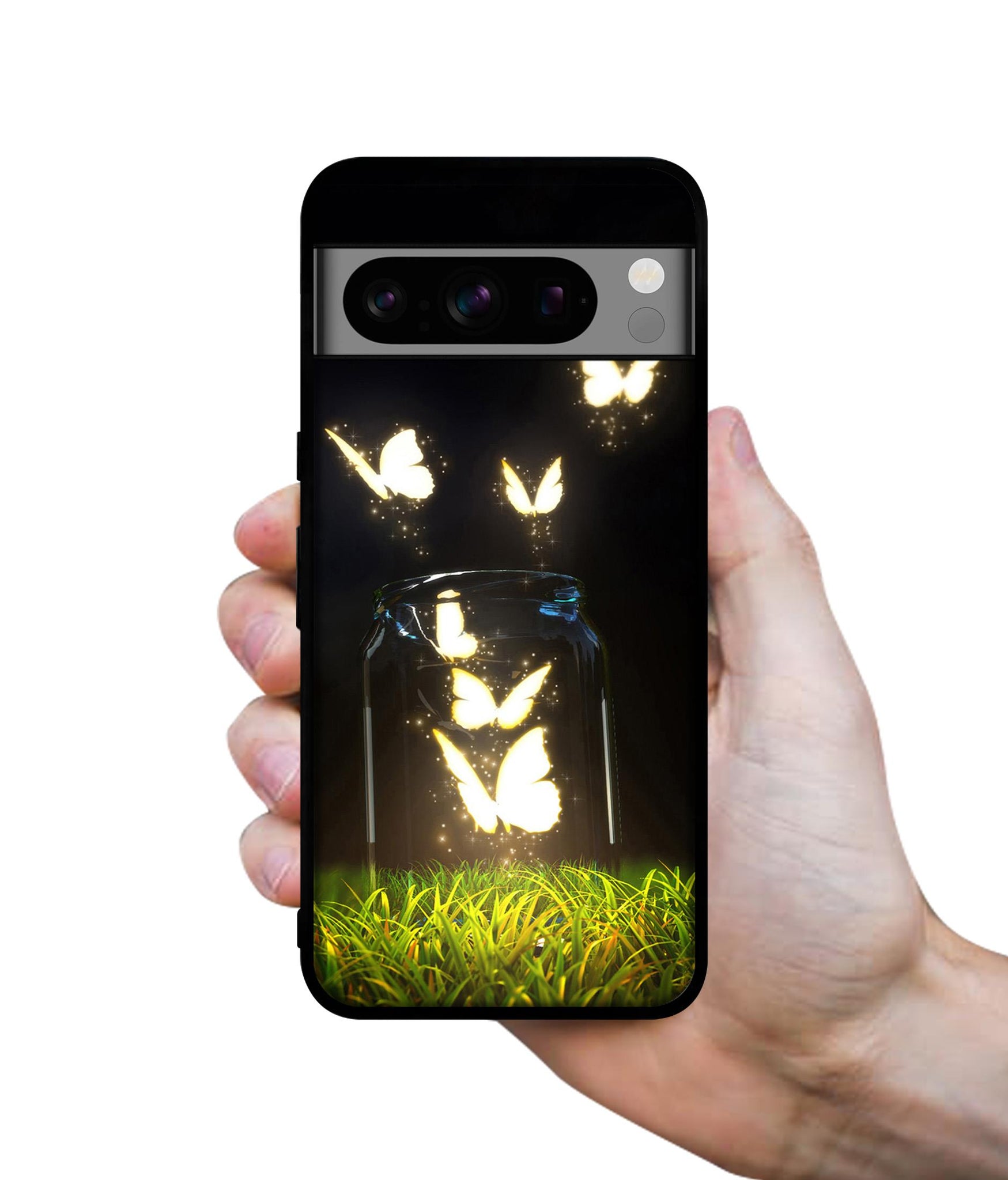 Butterfly Designer 2D Printed Back Case Cover for Google Pixel 8 Pro 5G