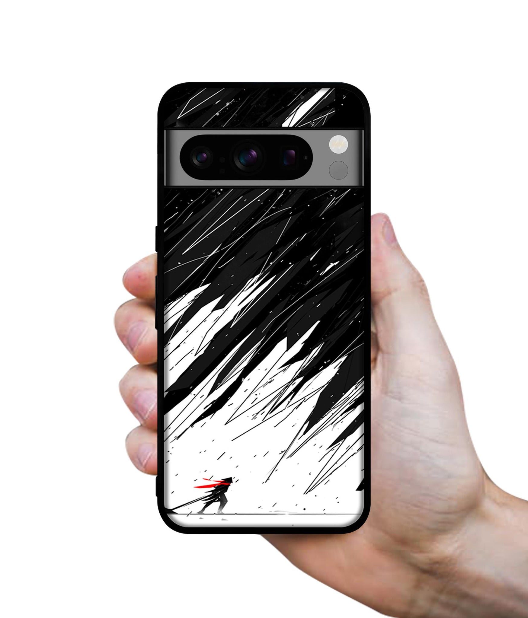 Geometric Strom Designer 2D Printed Back Case Cover for Google Pixel 8 Pro 5G