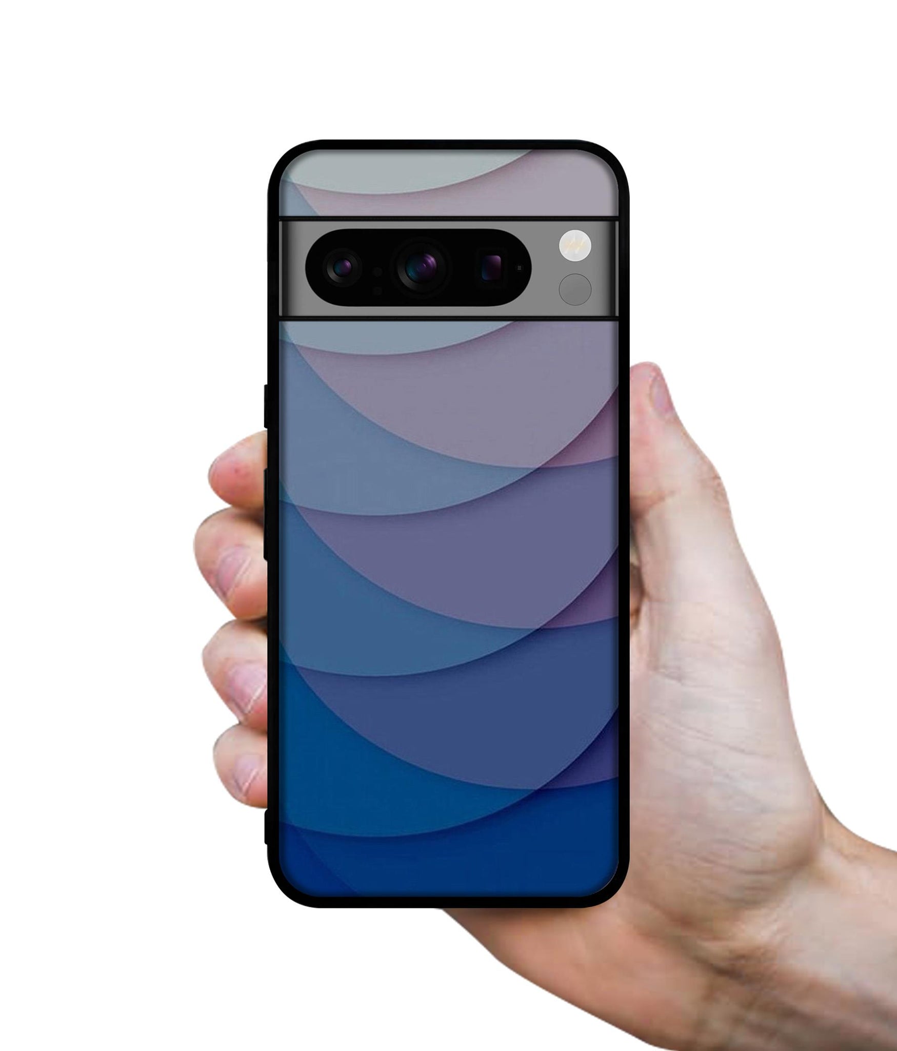 Waves Pattern Print Designer 2D Printed Back Case Cover for Google Pixel 8 Pro 5G