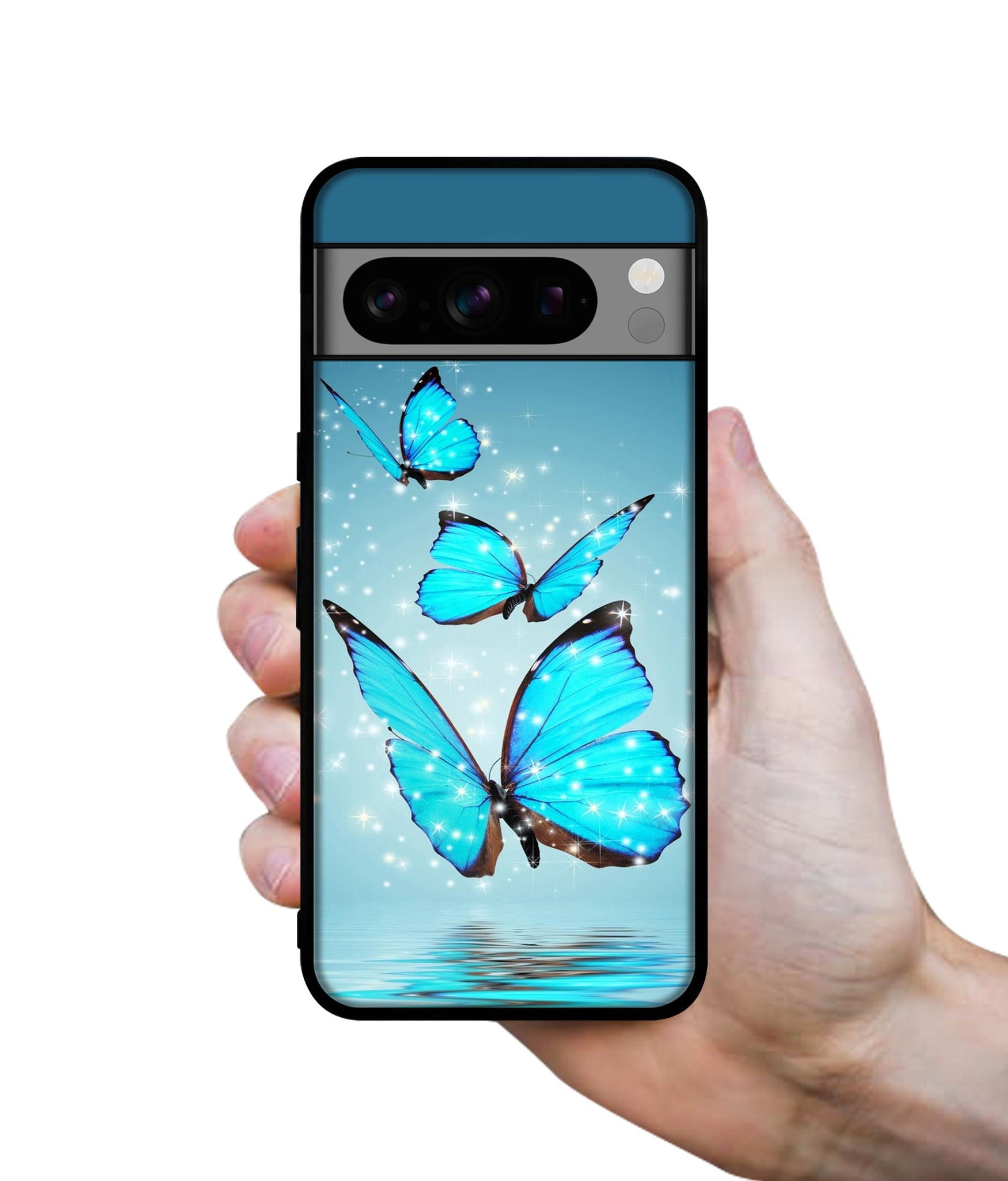 Flying Butterflies Designer 2D Printed Back Case Cover for Google Pixel 8 Pro 5G