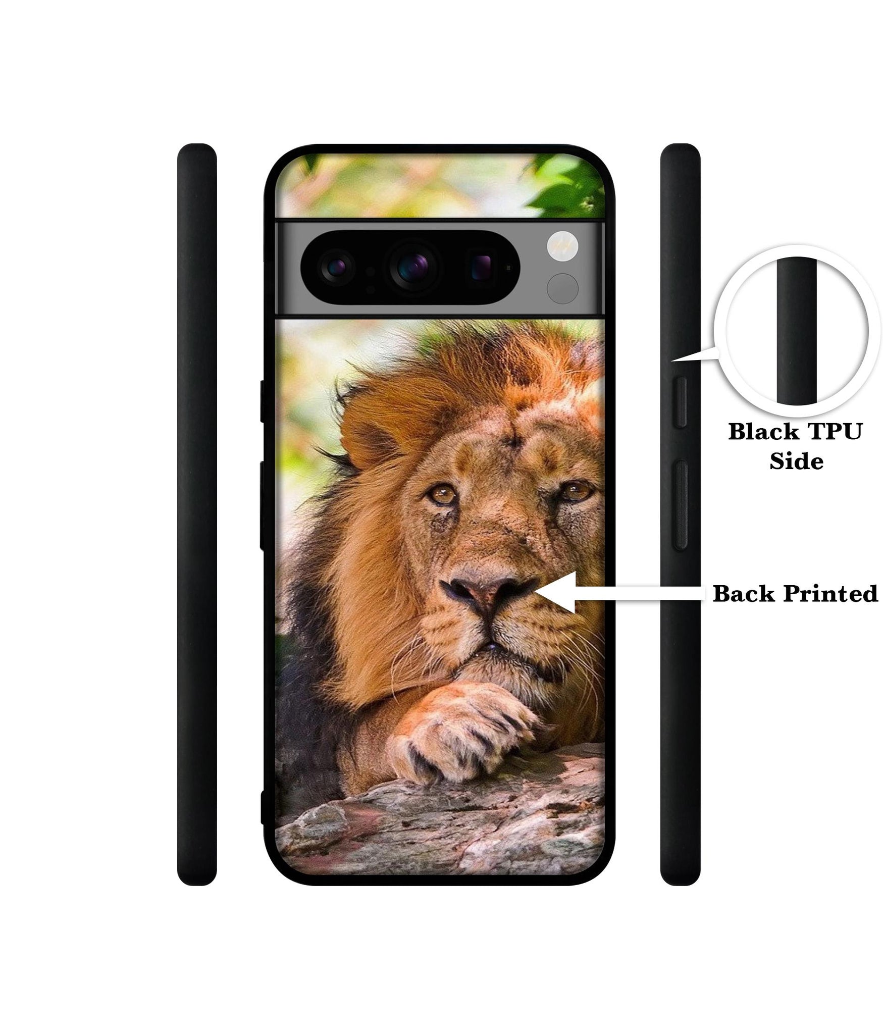 Tiger Pattern Print Designer 2D Printed Back Case Cover for Google Pixel 8 Pro 5G