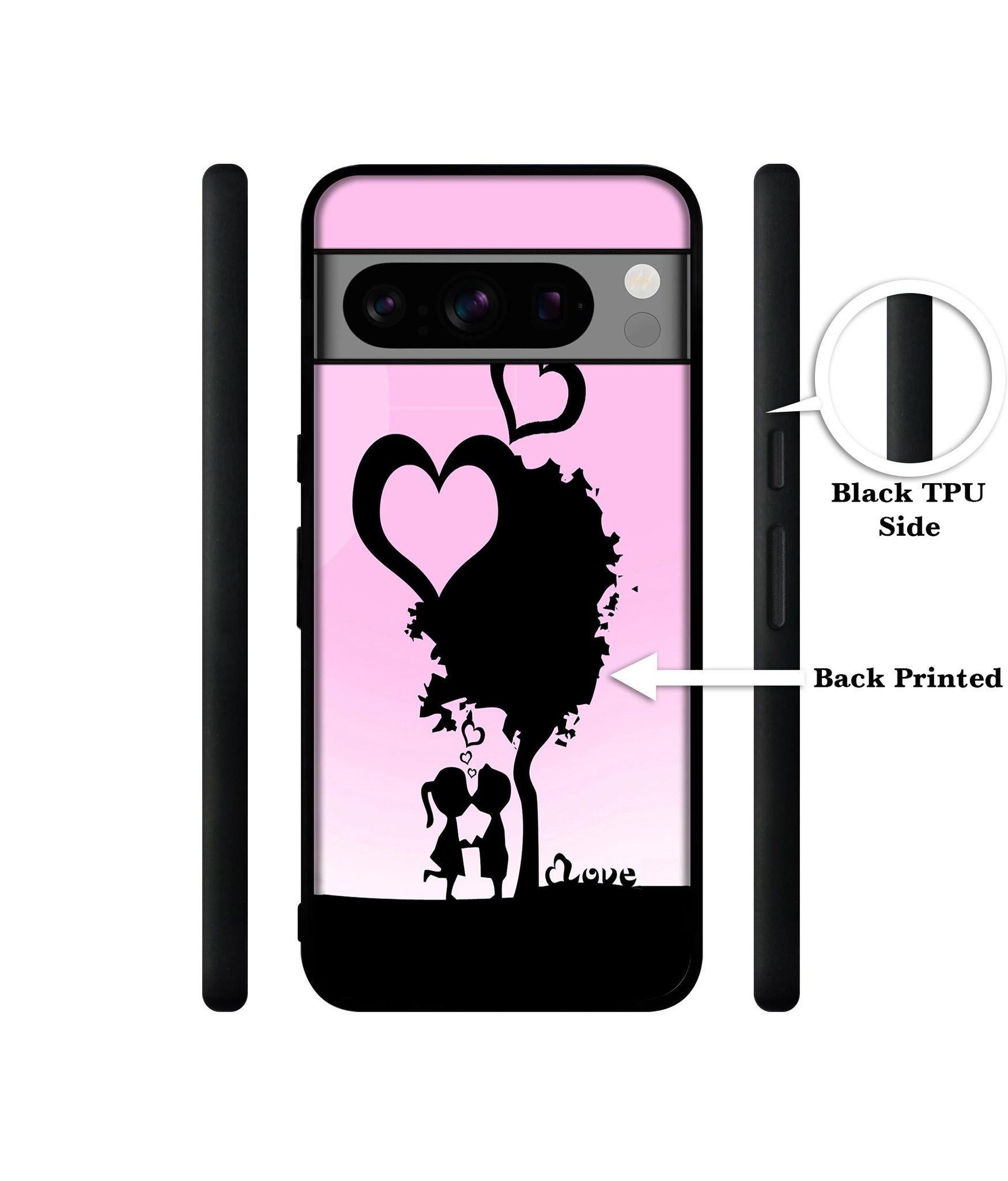 Sweet Love Designer 2D Printed Back Case Cover for Google Pixel 8 Pro 5G
