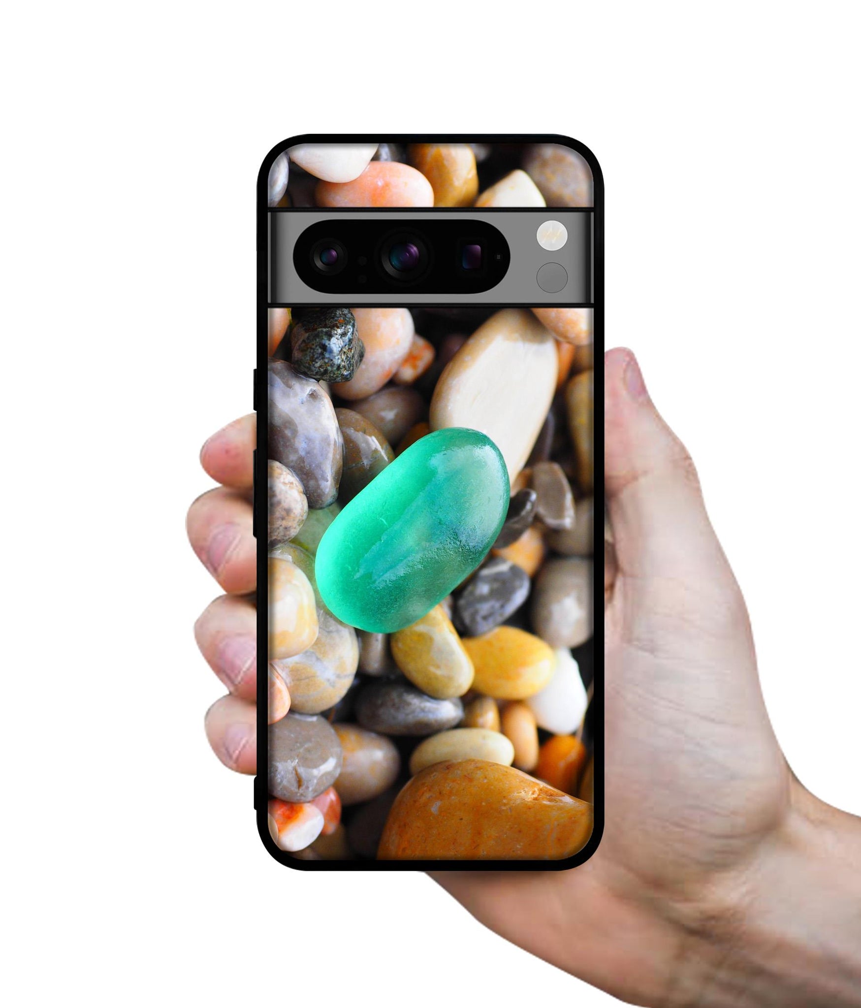Sea Stones Designer 2D Printed Back Case Cover for Google Pixel 8 Pro 5G