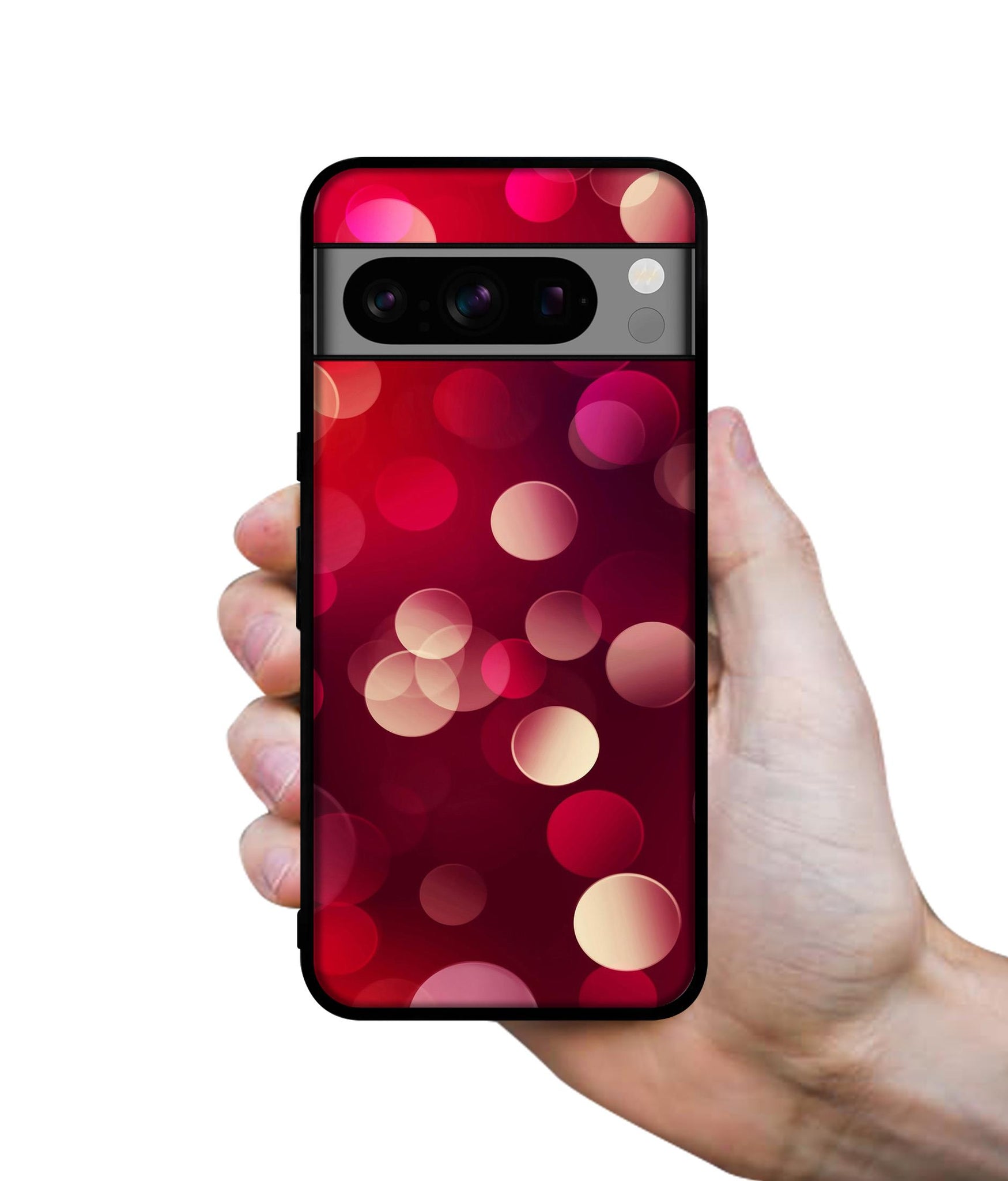 3D Circles Designer 2D Printed Back Case Cover for Google Pixel 8 Pro 5G
