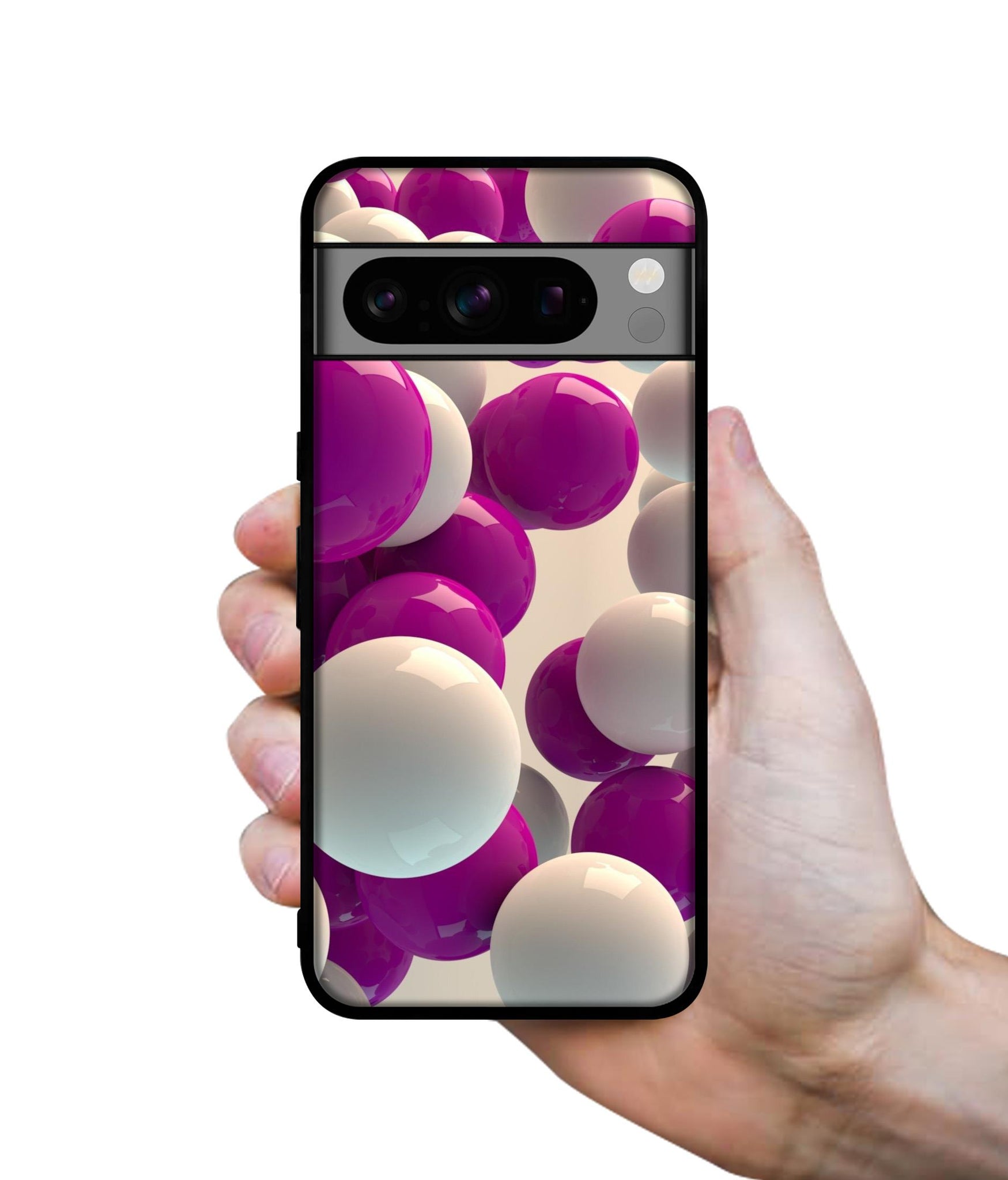 3D Balloons Designer 2D Printed Back Case Cover for Google Pixel 8 Pro 5G