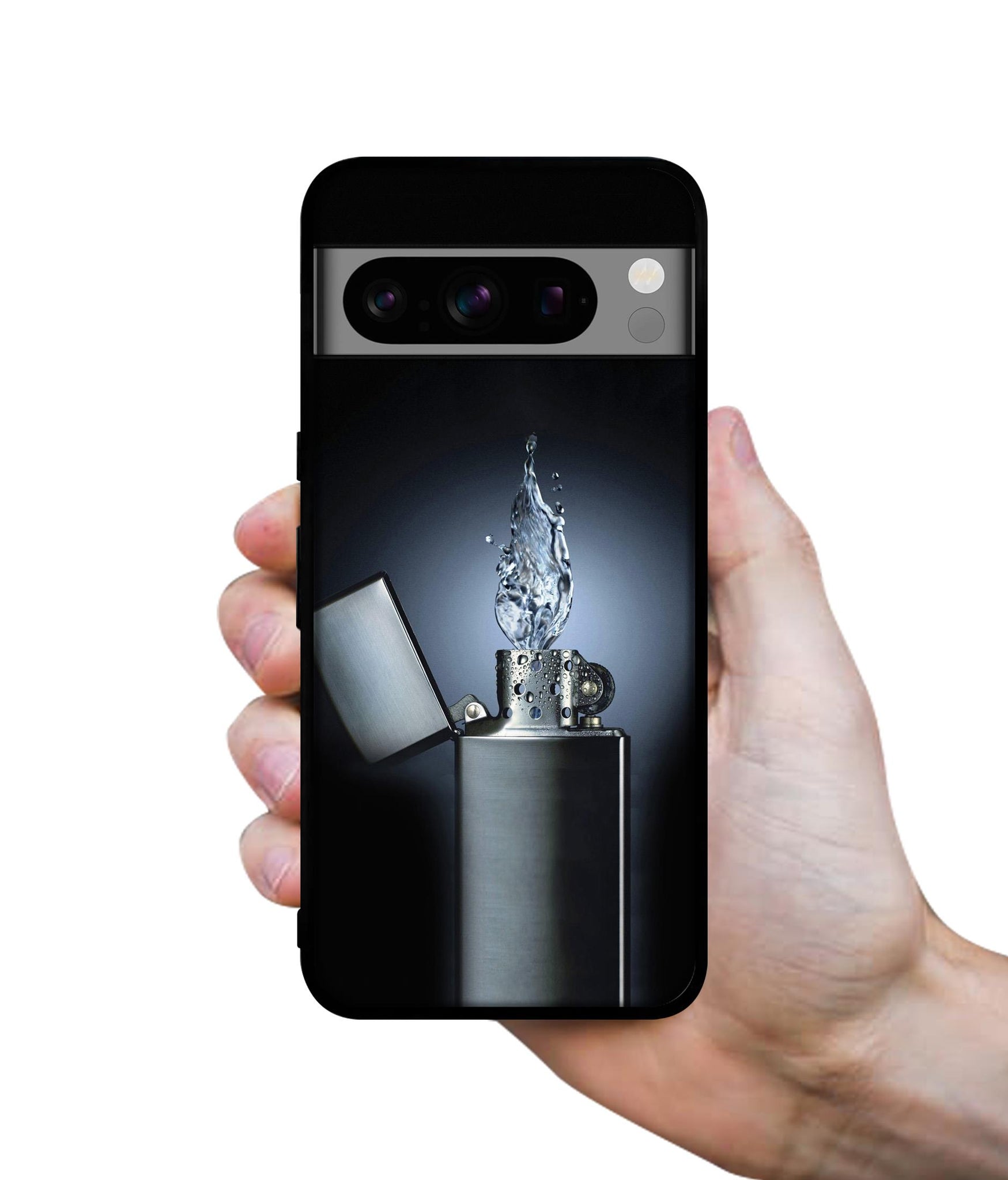 Water Lighter Designer 2D Printed Back Case Cover for Google Pixel 8 Pro 5G