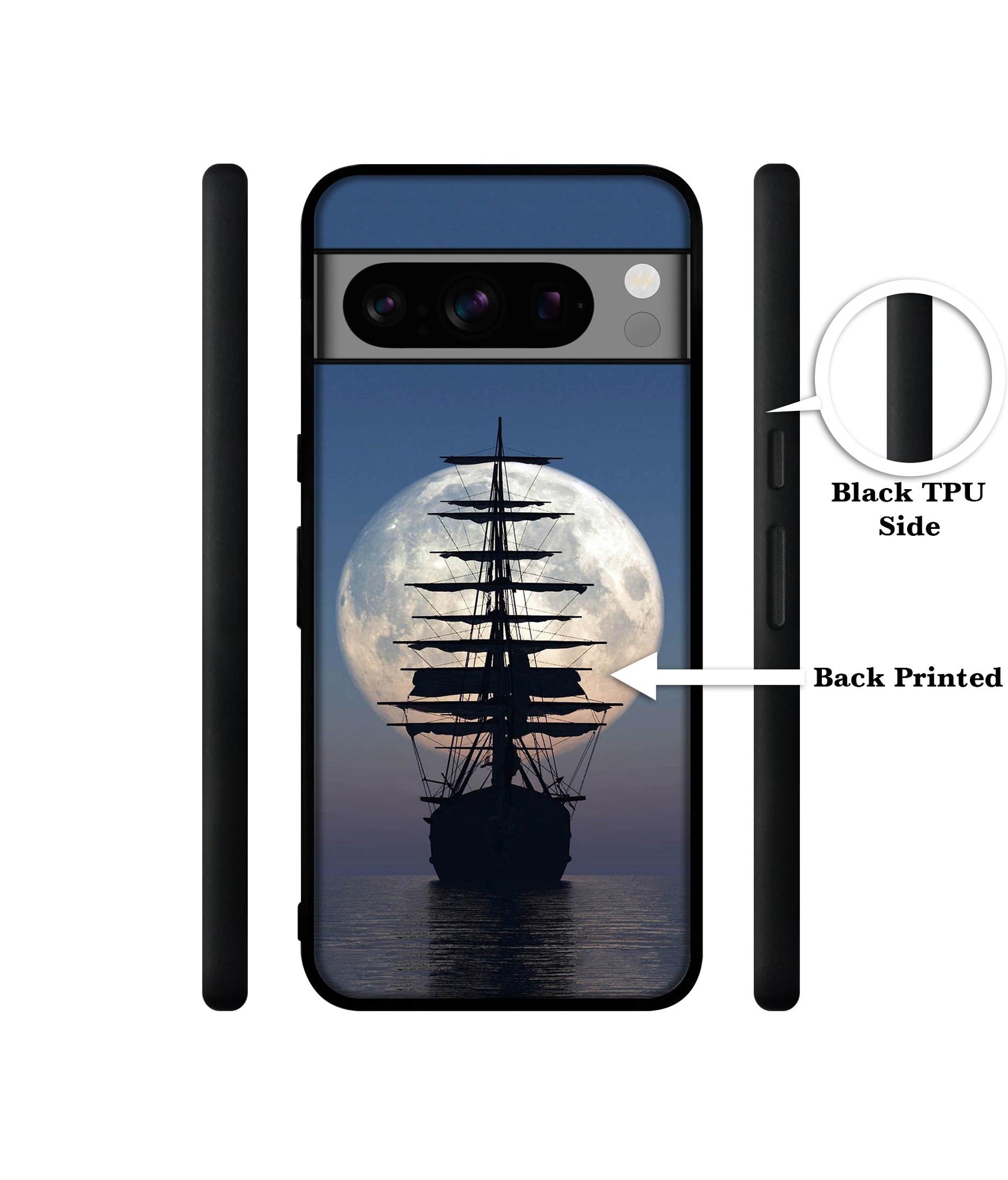Sea Sunset Designer 2D Printed Back Case Cover for Google Pixel 8 Pro 5G