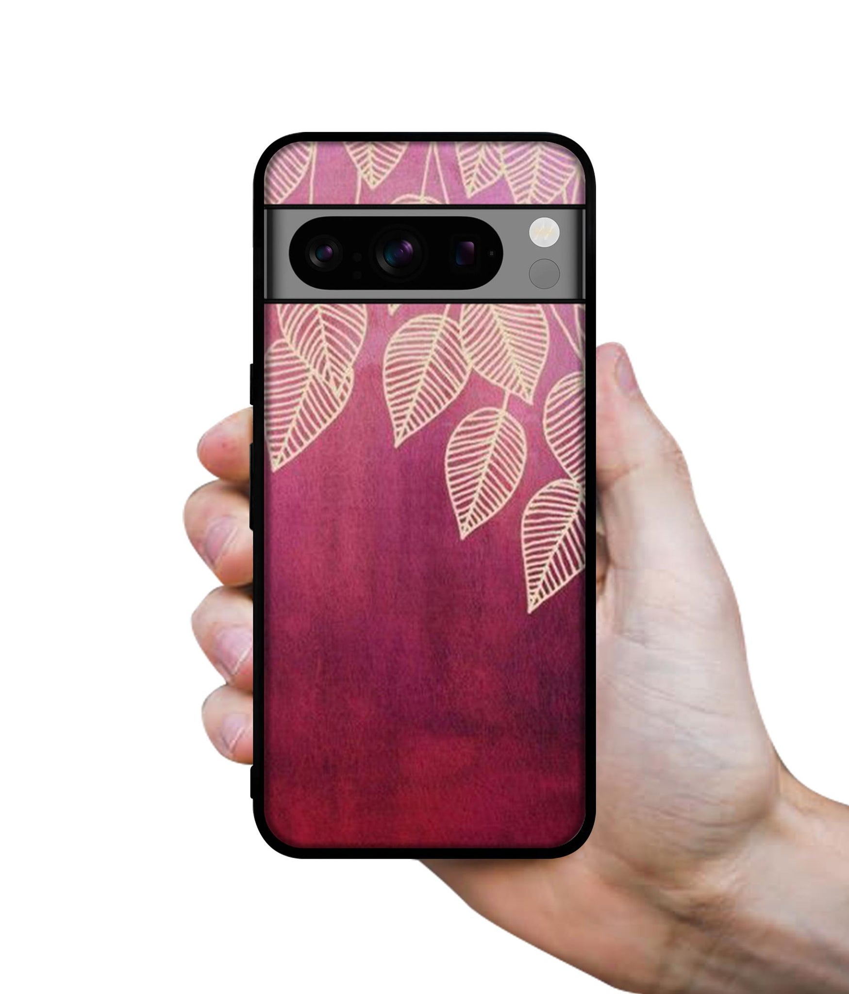 Leaf Pattern Designer 2D Printed Back Case Cover for Google Pixel 8 Pro 5G