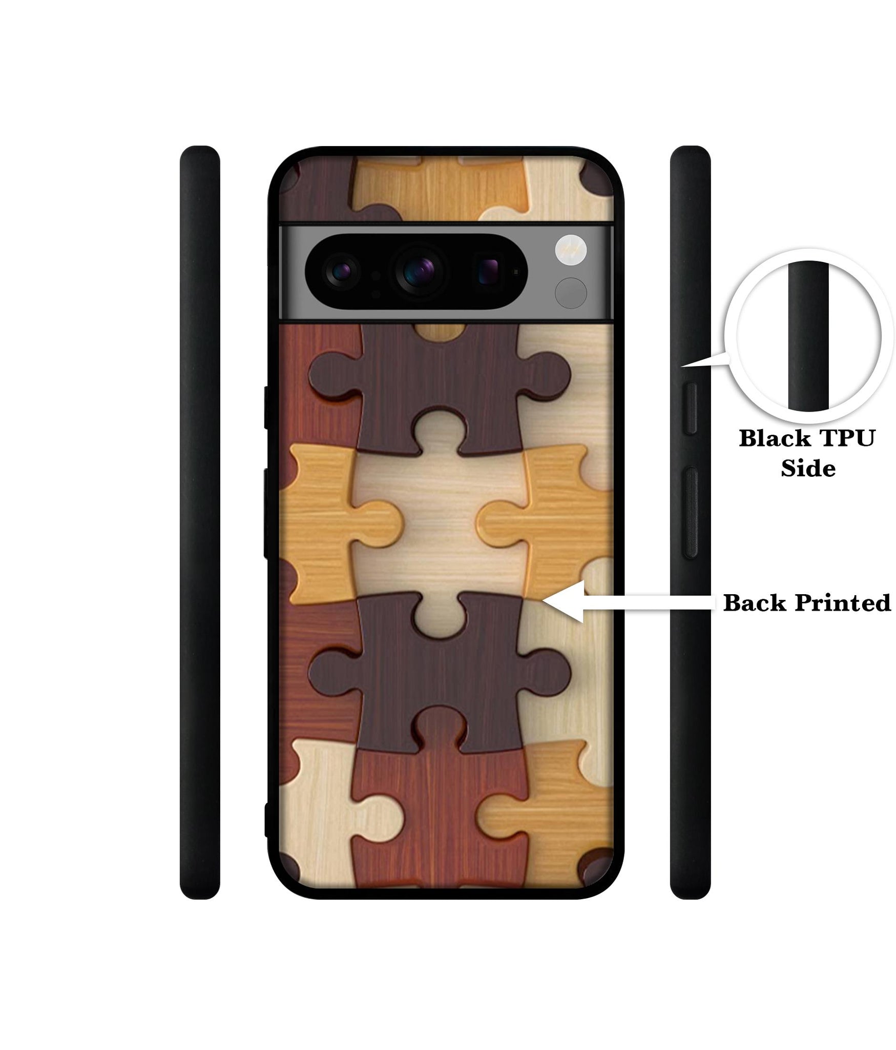 Puzzle Pattern Designer 2D Printed Back Case Cover for Google Pixel 8 Pro 5G