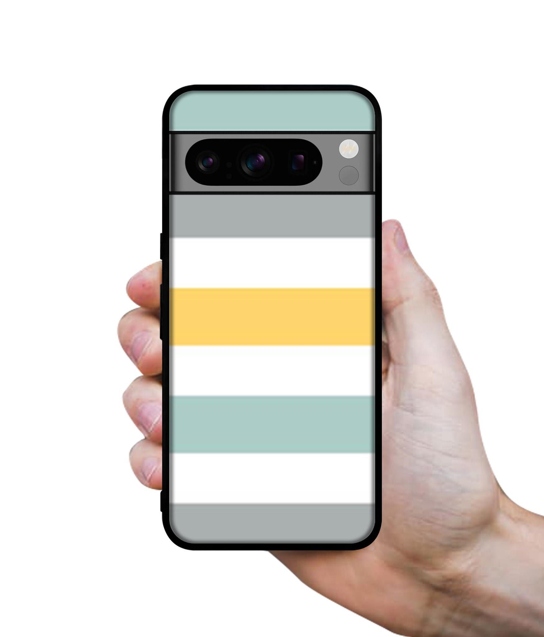 Line Texture Designer 2D Printed Back Case Cover for Google Pixel 8 Pro 5G
