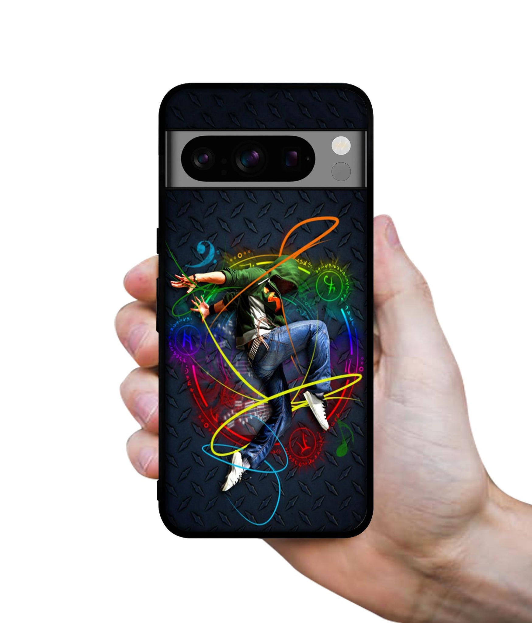 Boy With Music Designer 2D Printed Back Case Cover for Google Pixel 8 Pro 5G