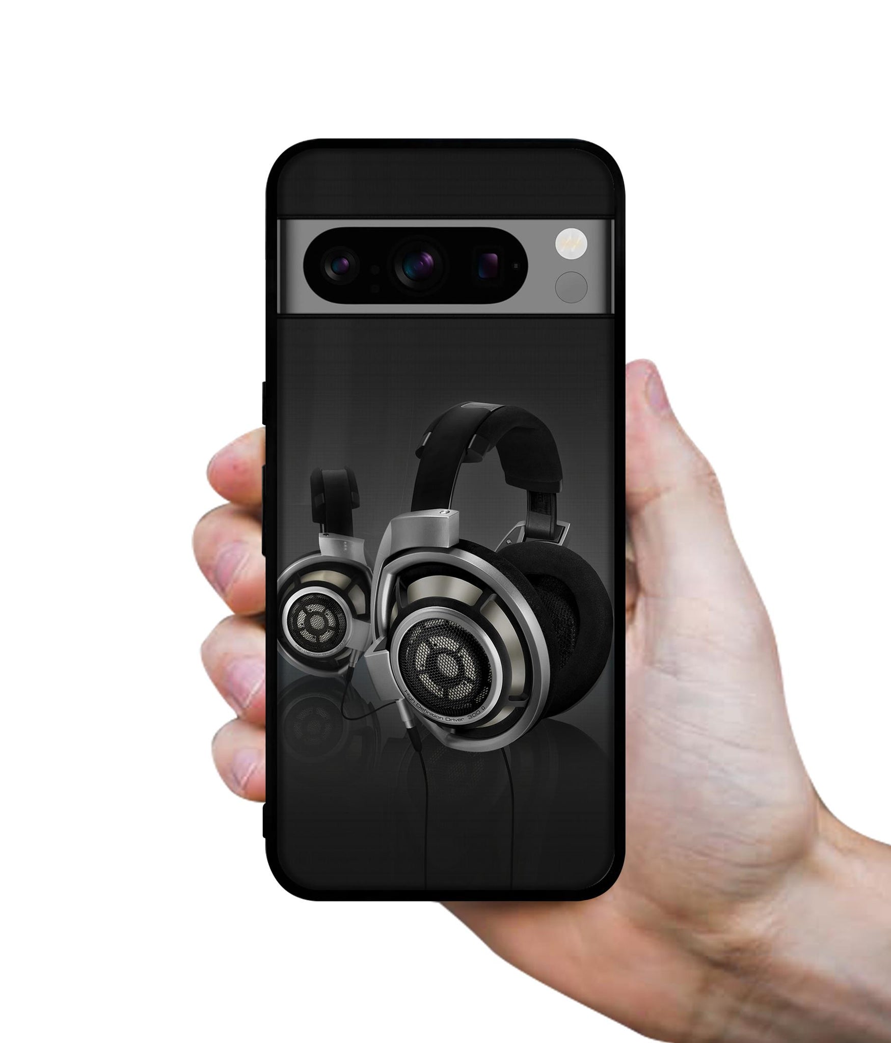 Head Phone Designer 2D Printed Back Case Cover for Google Pixel 8 Pro 5G