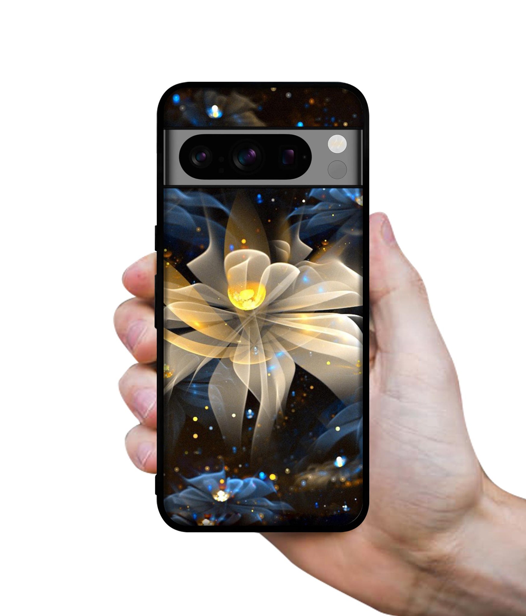 Art Flower Designer 2D Printed Back Case Cover for Google Pixel 8 Pro 5G