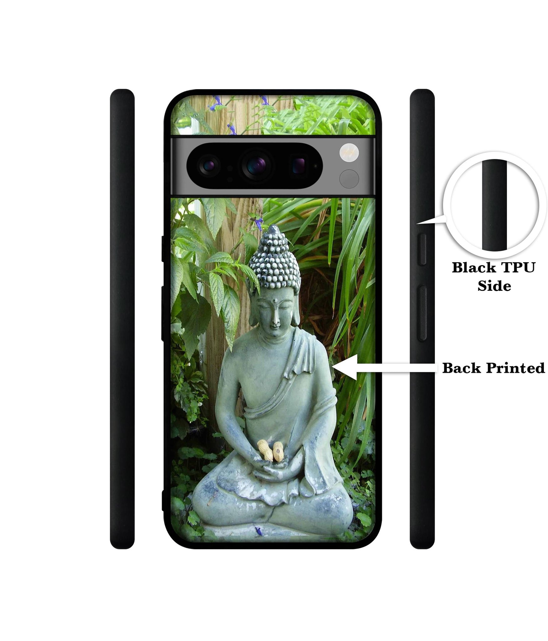 Buddhism Designer 2D Printed Back Case Cover for Google Pixel 8 Pro 5G