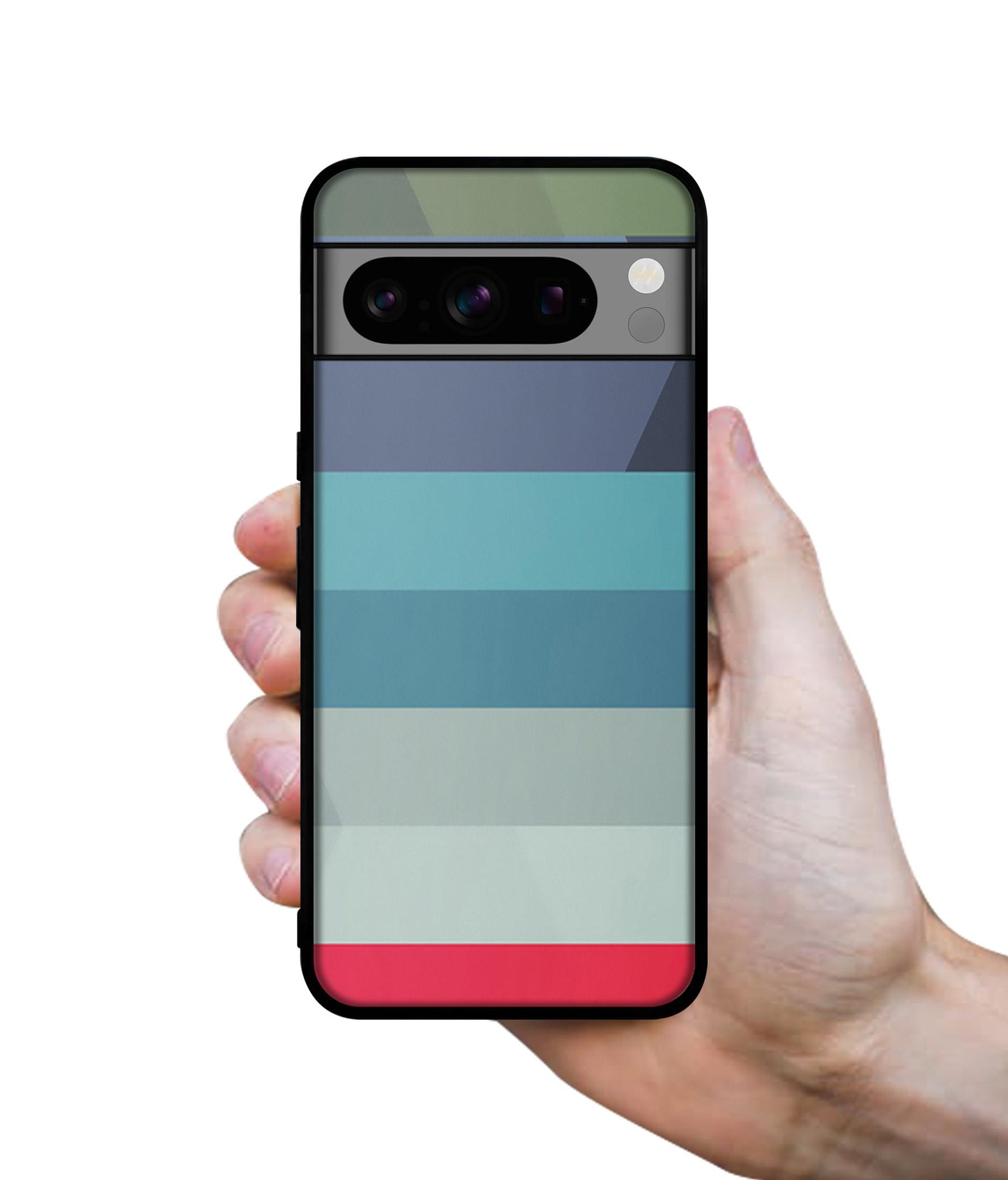 Colorful Lines Designer 2D Printed Back Case Cover for Google Pixel 8 Pro 5G