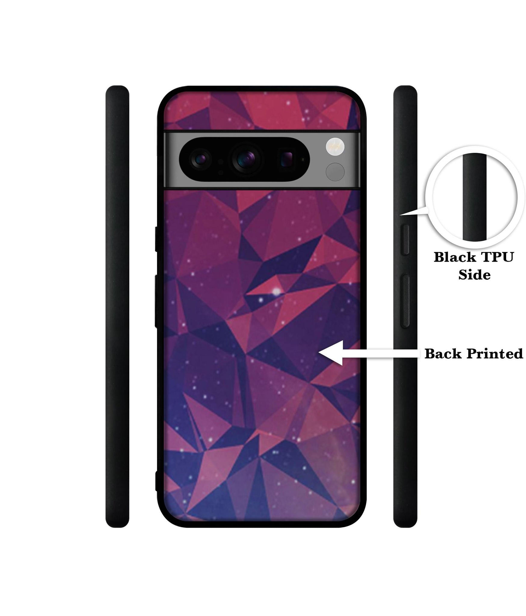 Bad Color Shape Designer 2D Printed Back Case Cover for Google Pixel 8 Pro 5G
