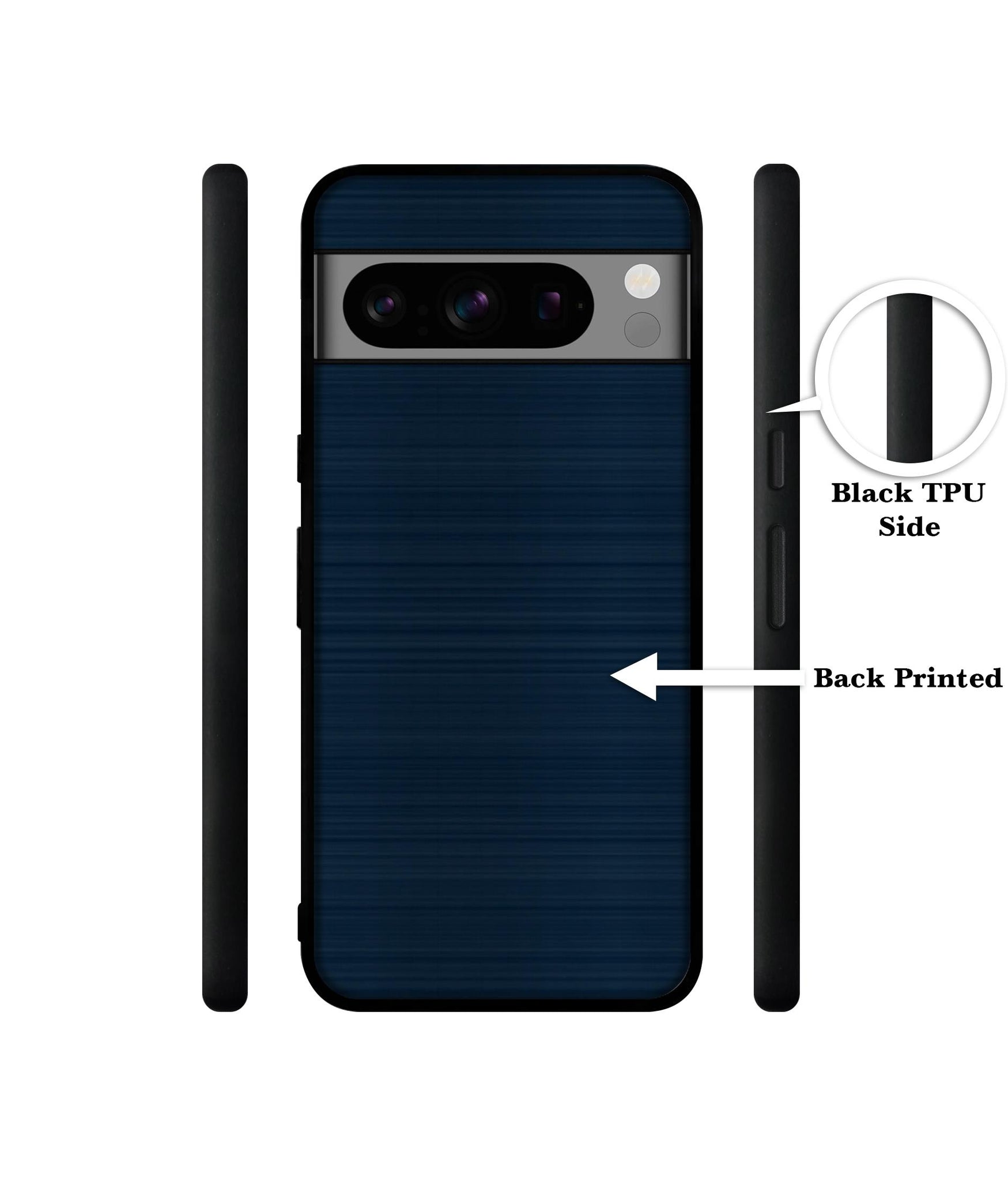 Blue Line Designer 2D Printed Back Case Cover for Google Pixel 8 Pro 5G