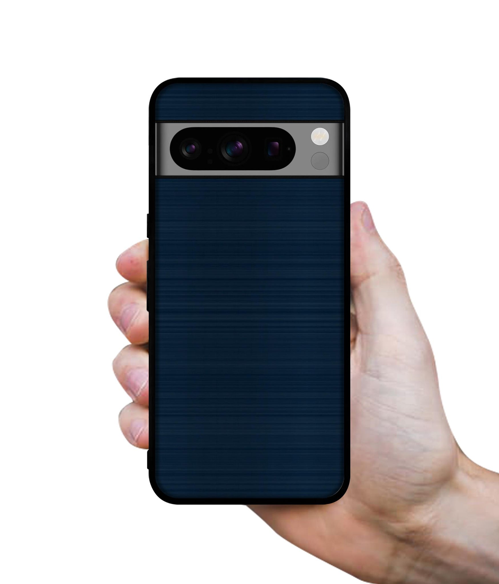 Blue Line Designer 2D Printed Back Case Cover for Google Pixel 8 Pro 5G