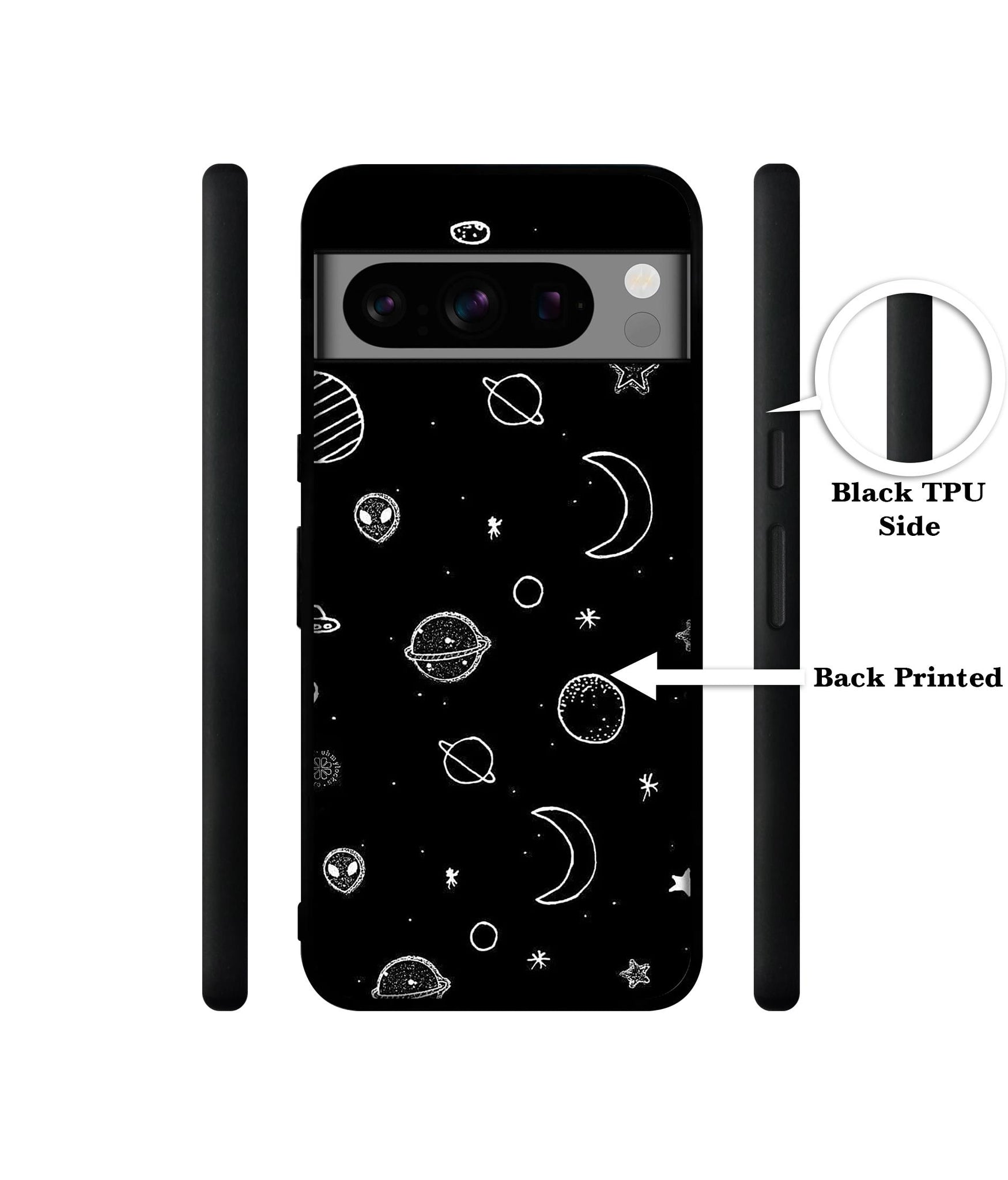 Space Stars Universe Designer 2D Printed Back Case Cover for Google Pixel 8 Pro 5G