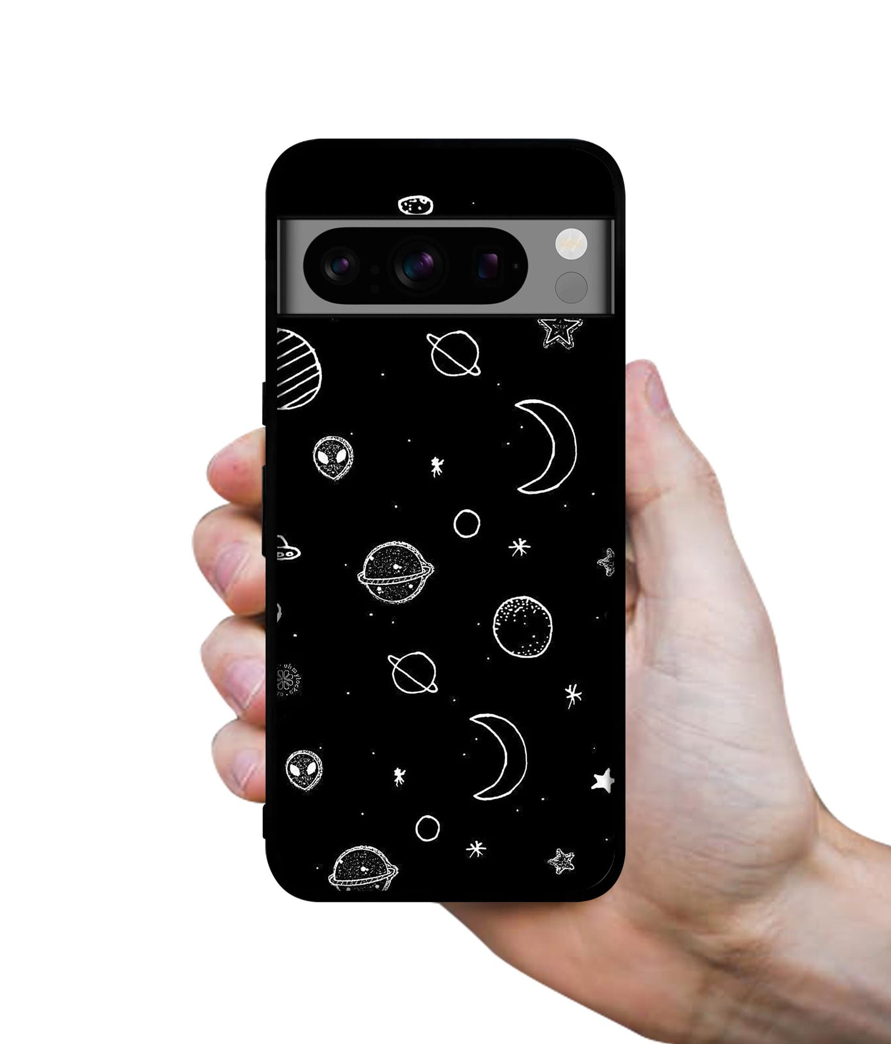 Space Stars Universe Designer 2D Printed Back Case Cover for Google Pixel 8 Pro 5G