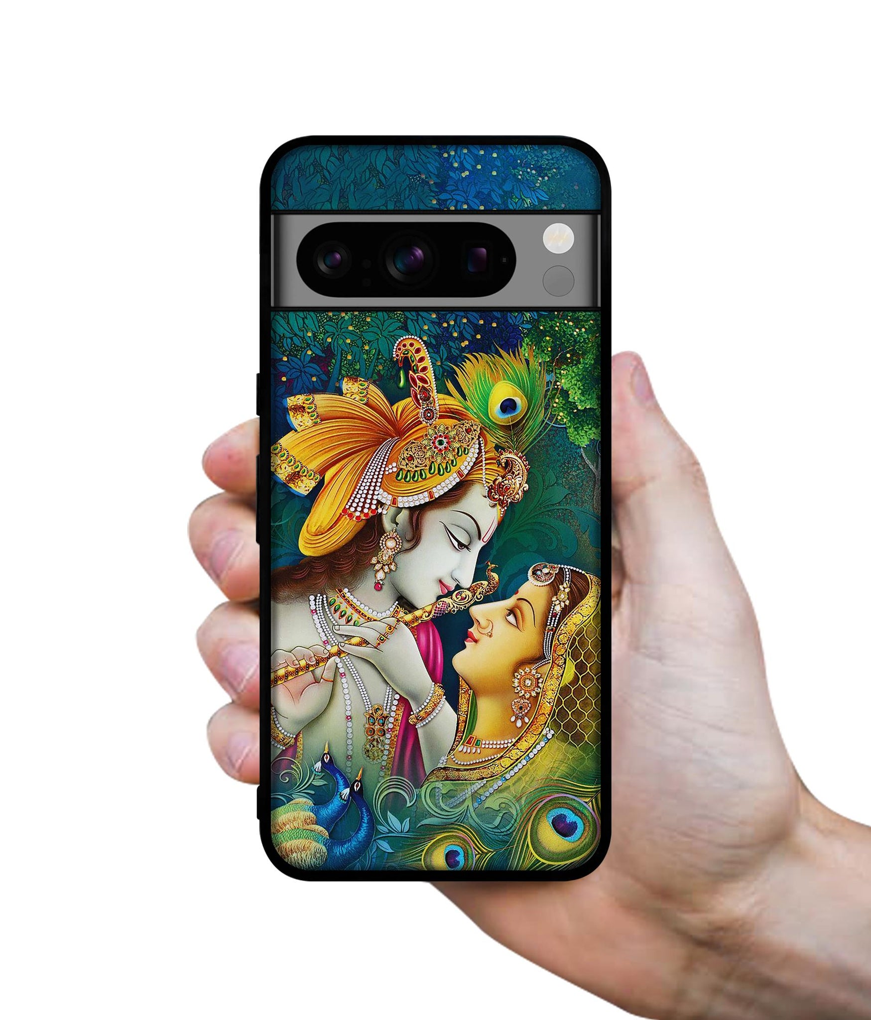 Radha Kishan Love Designer 2D Printed Back Case Cover for Google Pixel 8 Pro 5G