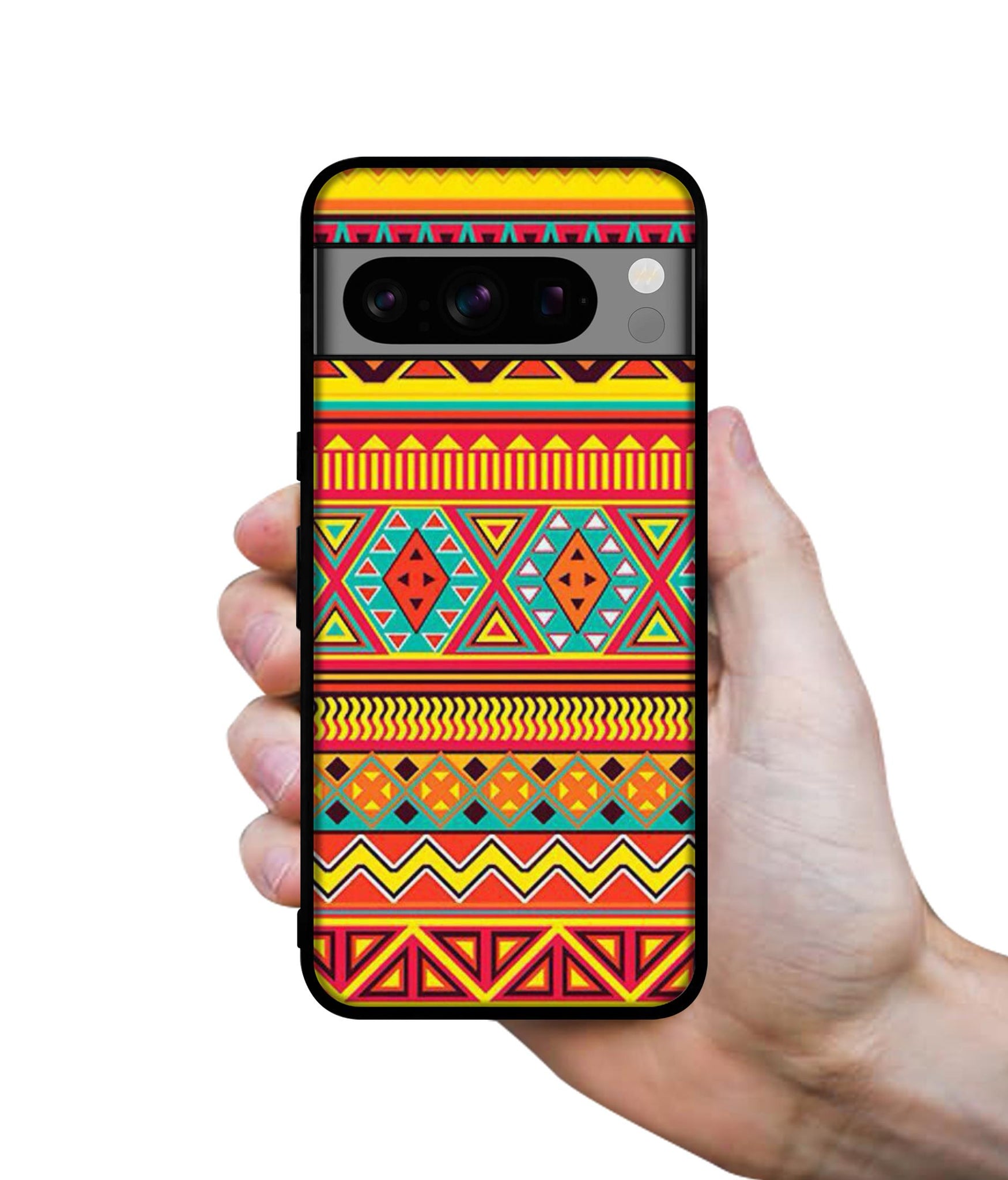 Artistic Rangoli Designer 2D Printed Back Case Cover for Google Pixel 8 Pro 5G