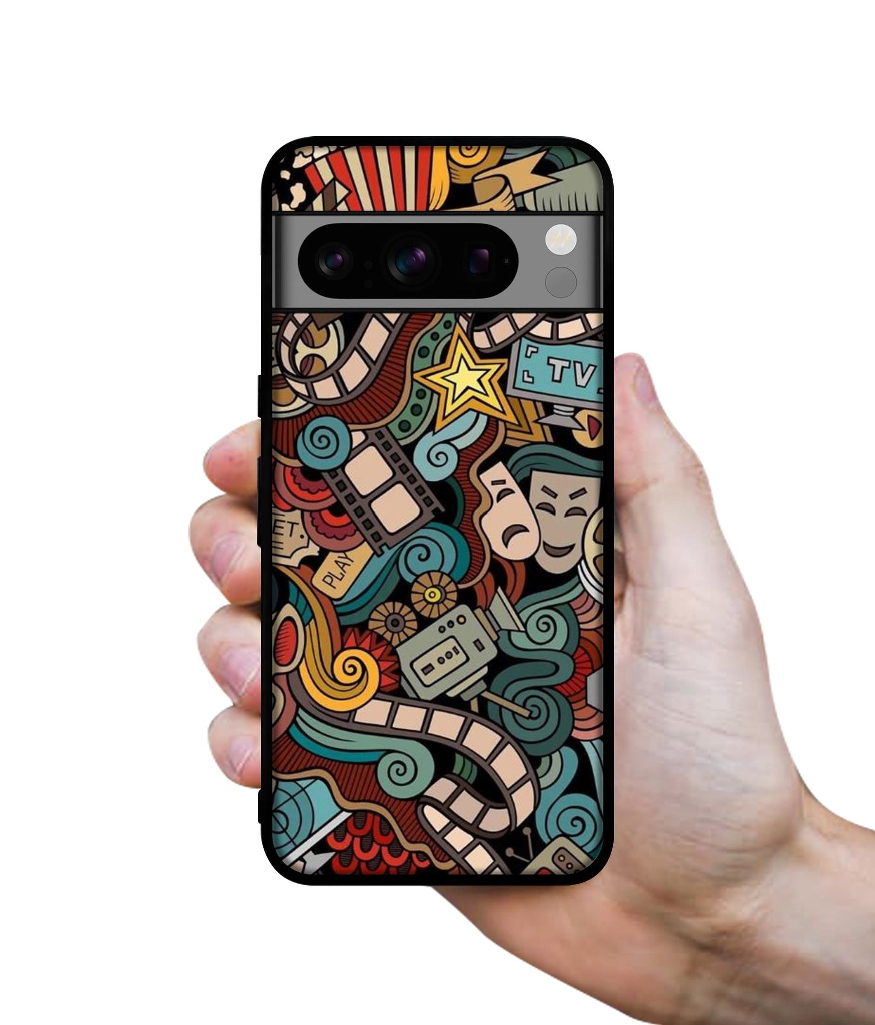 Movies Designer 2D Printed Back Case Cover for Google Pixel 8 Pro 5G