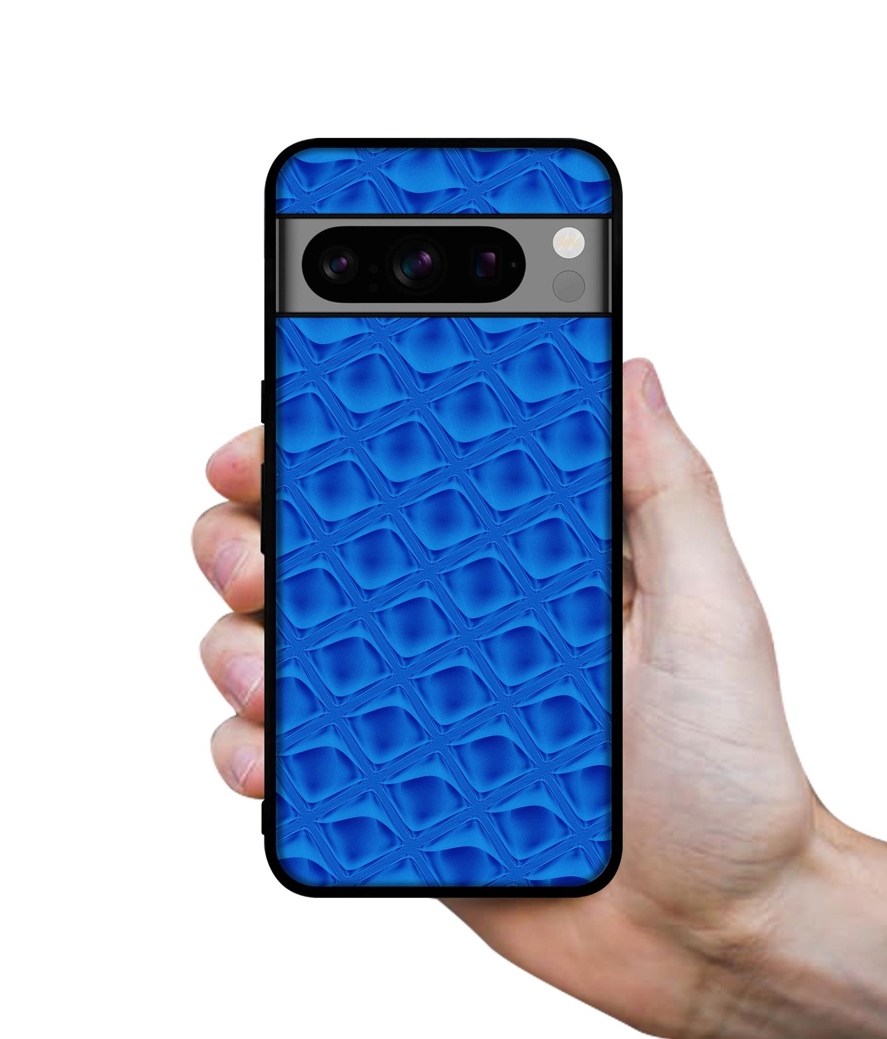 Blue Diamond Designer 2D Printed Back Case Cover for Google Pixel 8 Pro 5G