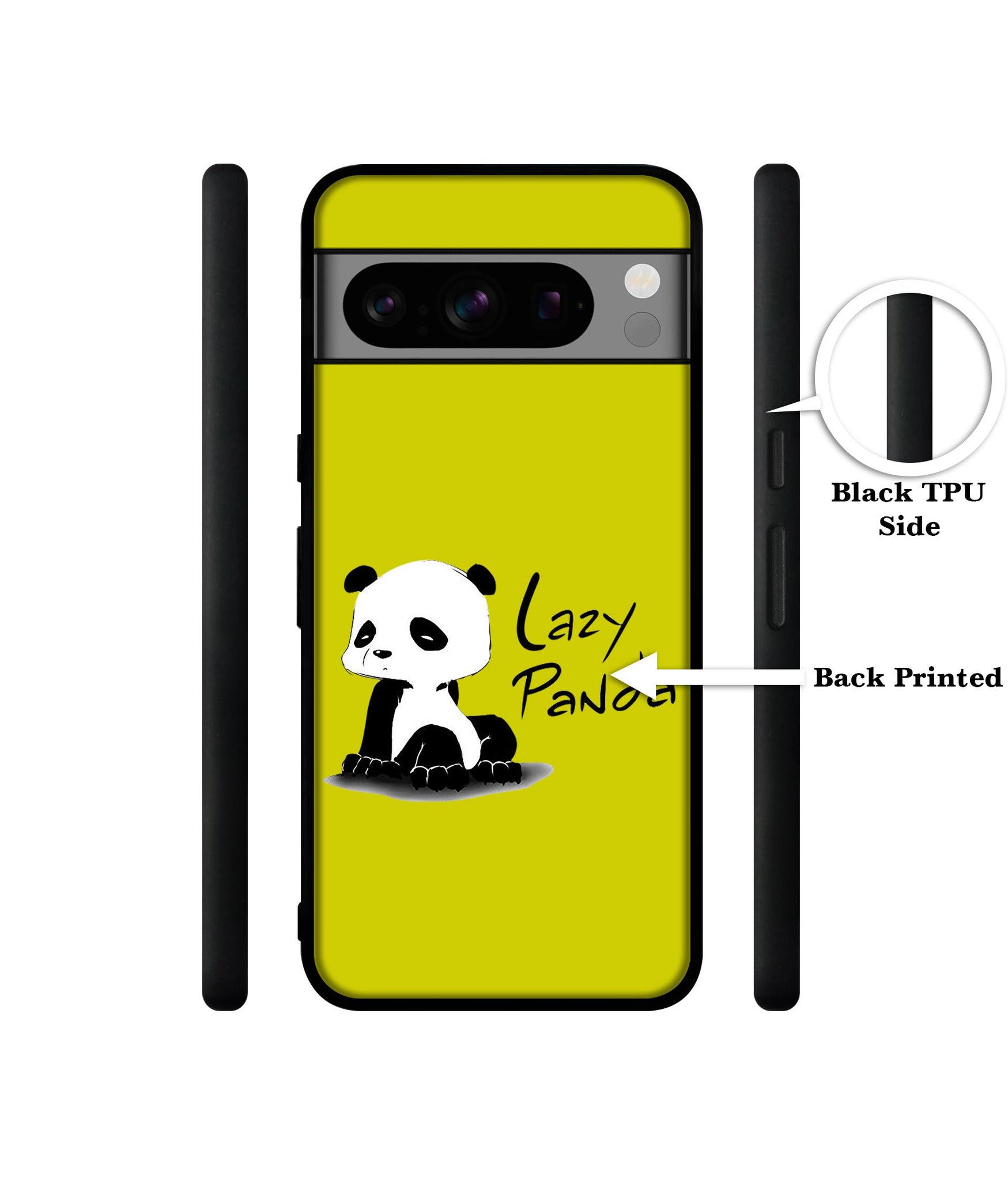 Lazy Panda Designer 2D Printed Back Case Cover for Google Pixel 8 Pro 5G