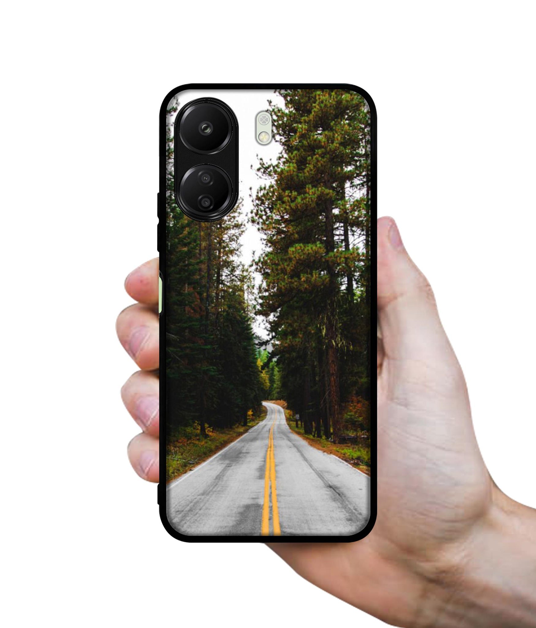 Road Photo Designer 2D Printed Back Case Cover for Mi Redmi 13C 4G / Poco C65 4G