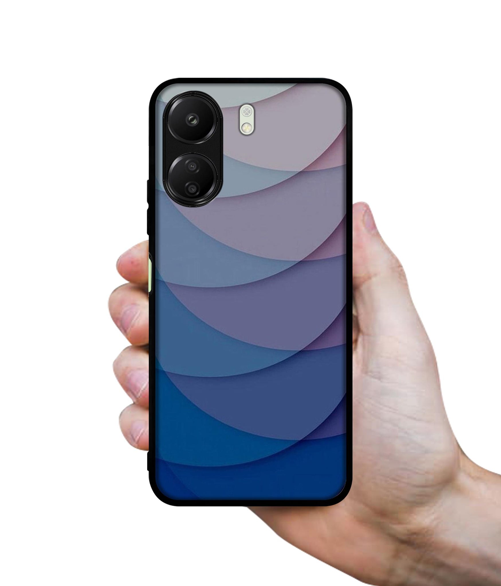 Waves Pattern Print Designer 2D Printed Back Case Cover for Mi Redmi 13C 4G / Poco C65 4G