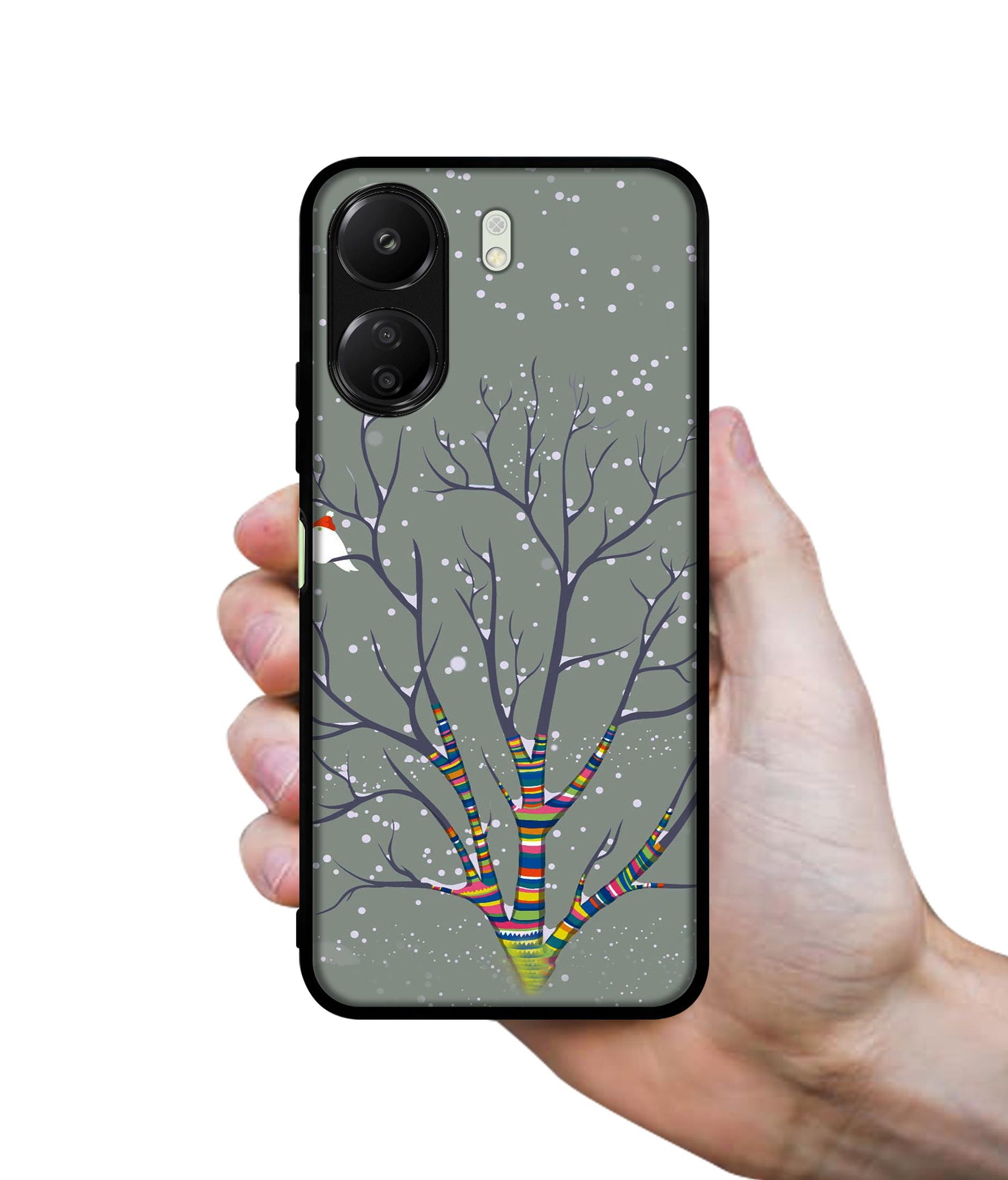 Winter Pattern Print Designer 2D Printed Back Case Cover for Mi Redmi 13C 4G / Poco C65 4G