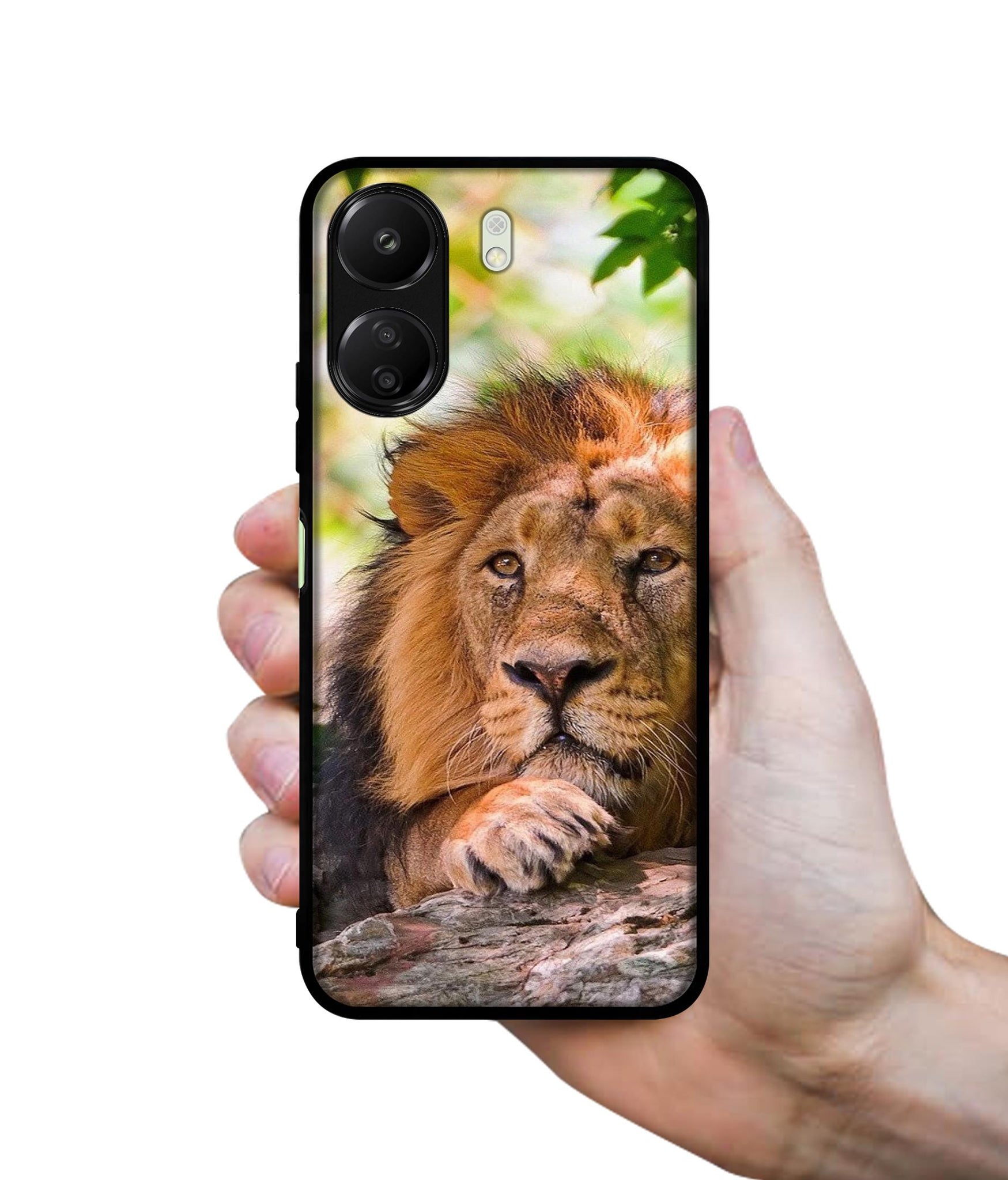 Tiger Pattern Print Designer 2D Printed Back Case Cover for Mi Redmi 13C 4G / Poco C65 4G
