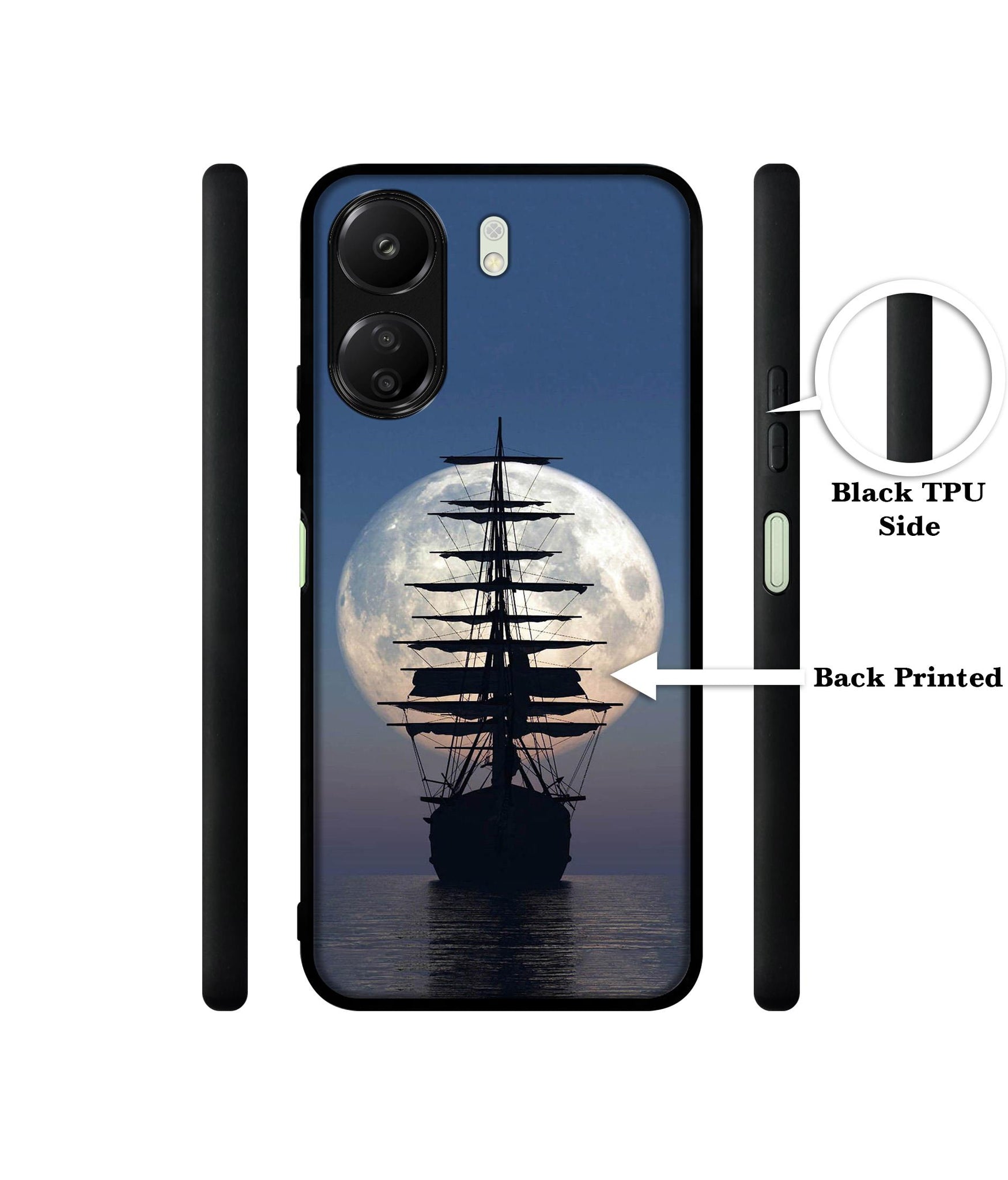 Sea Sunset Designer 2D Printed Back Case Cover for Mi Redmi 13C 4G / Poco C65 4G