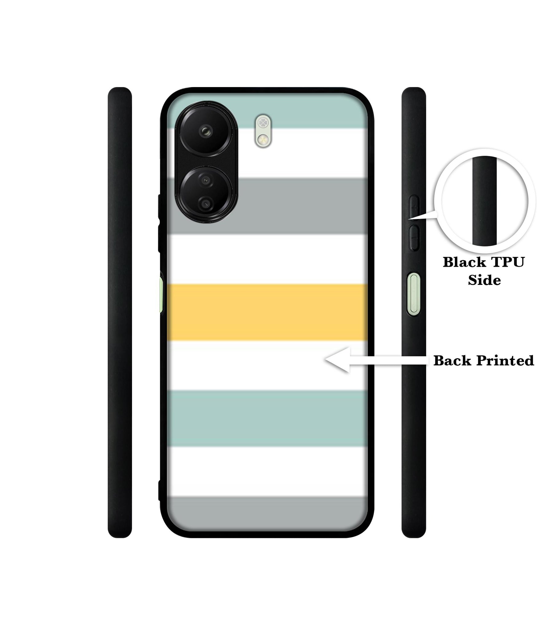 Line Texture Designer 2D Printed Back Case Cover for Mi Redmi 13C 4G / Poco C65 4G