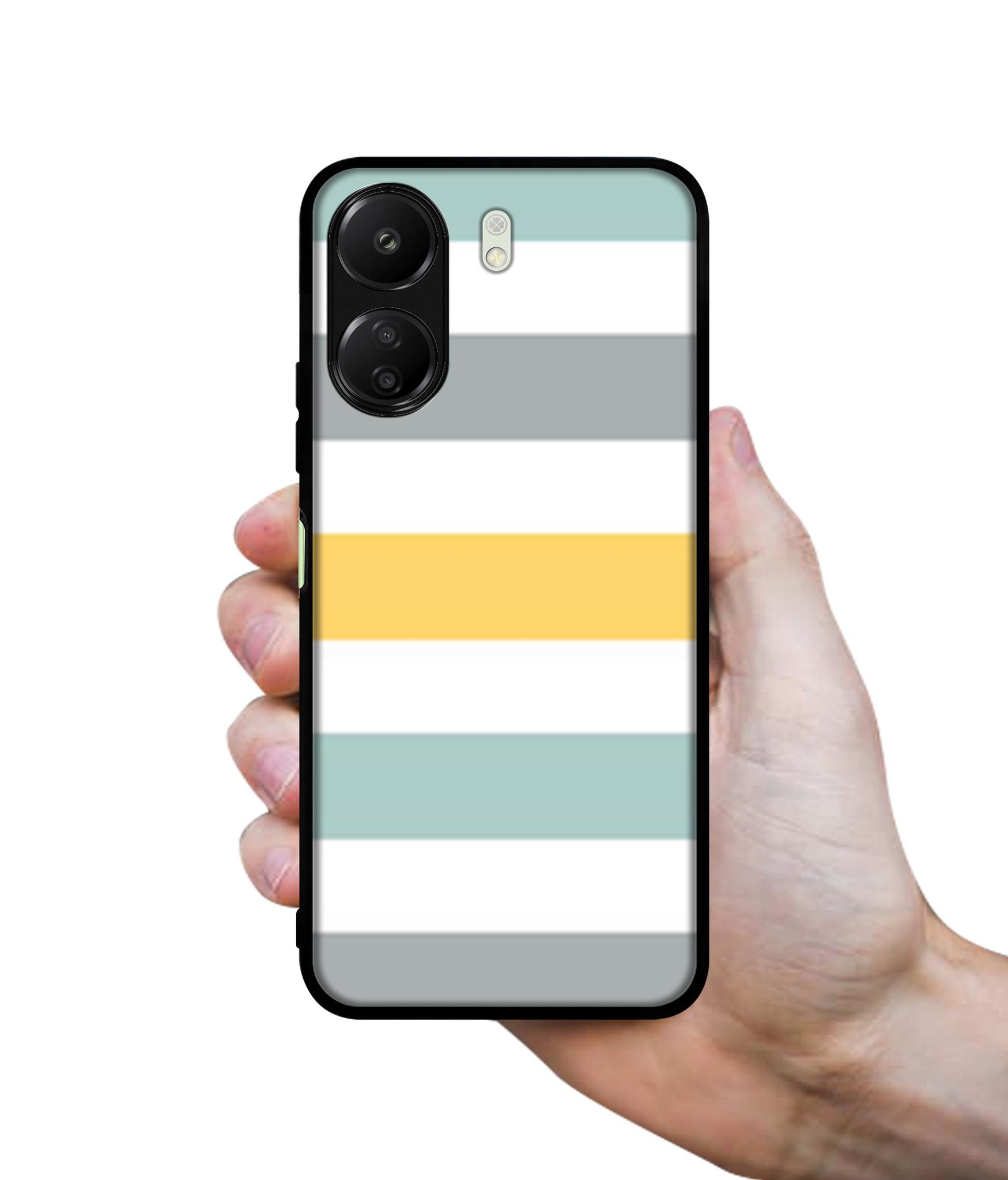 Line Texture Designer 2D Printed Back Case Cover for Mi Redmi 13C 4G / Poco C65 4G