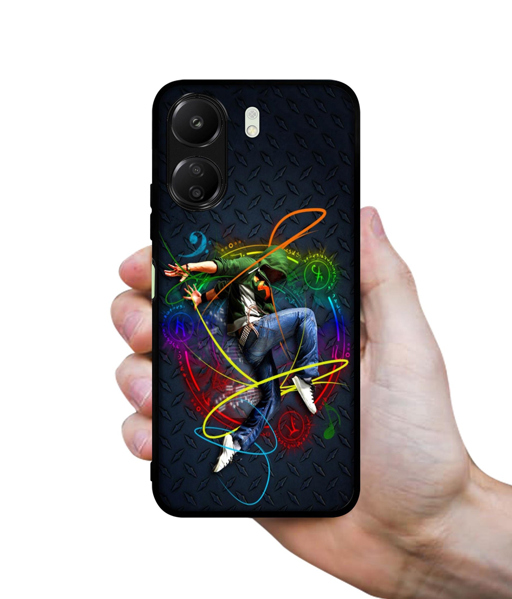 Boy With Music Designer 2D Printed Back Case Cover for Mi Redmi 13C 4G / Poco C65 4G