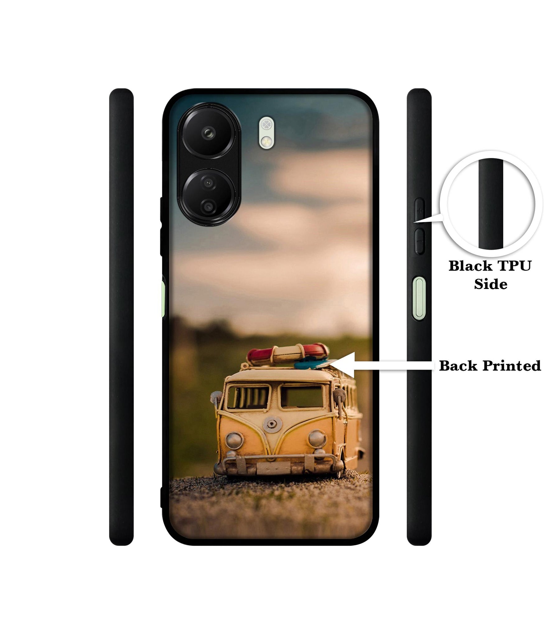 Toy Car Designer 2D Printed Back Case Cover for Mi Redmi 13C 4G / Poco C65 4G