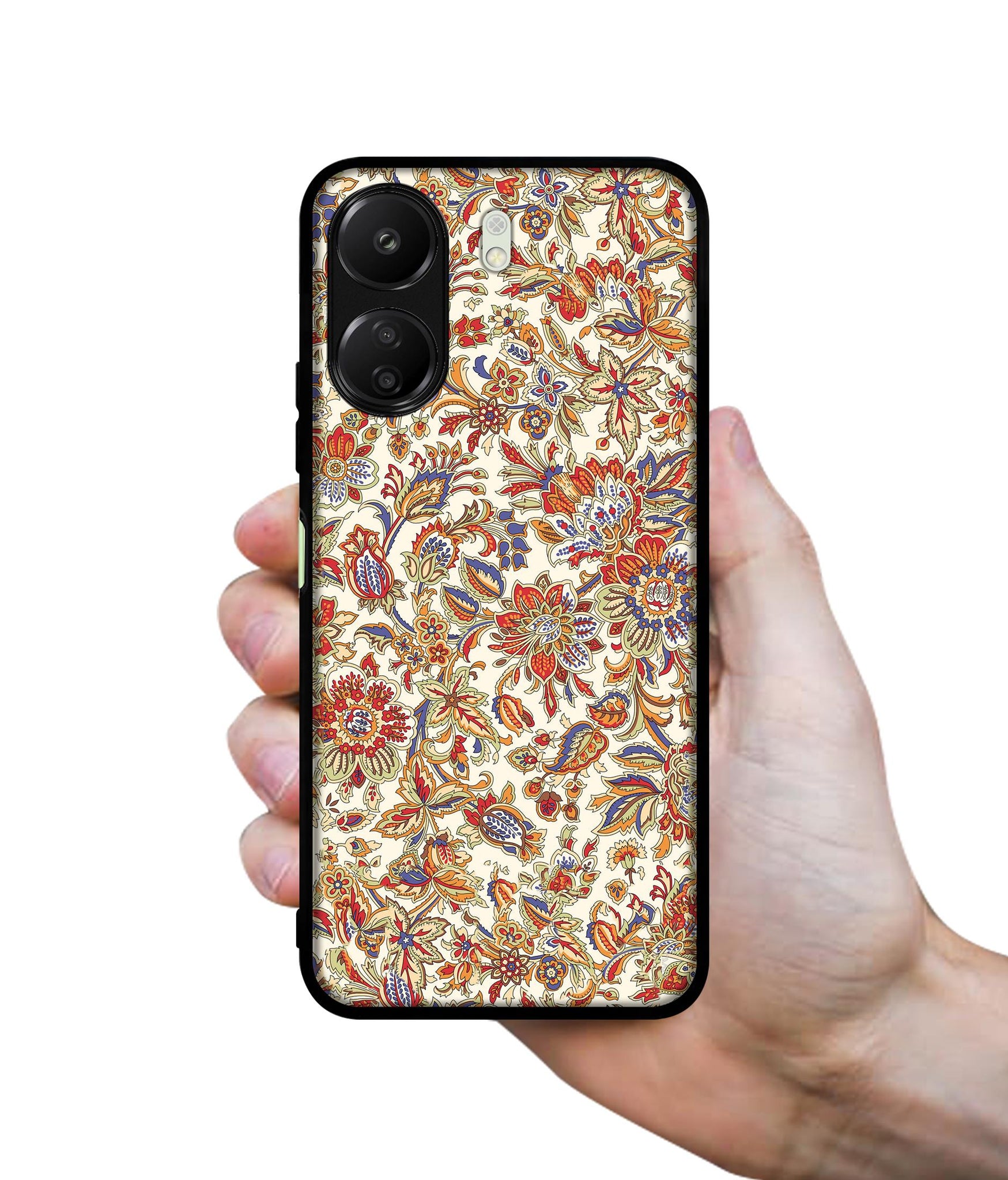 Floral Designer 2D Printed Back Case Cover for Mi Redmi 13C 4G / Poco C65 4G