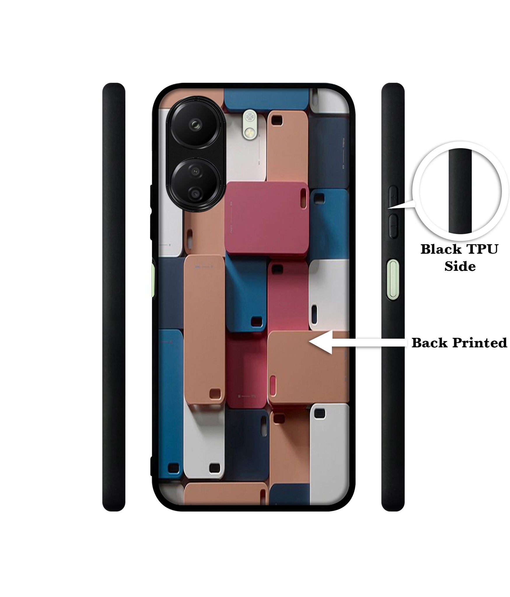 Mobile Cover Designer 2D Printed Back Case Cover for Mi Redmi 13C 4G / Poco C65 4G