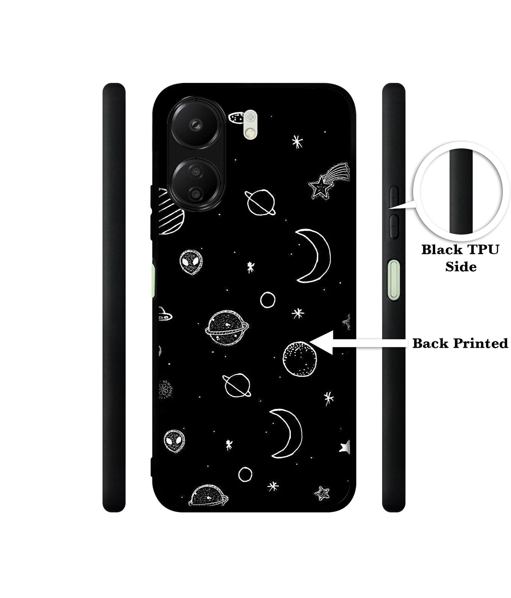 Space Stars Universe Designer 2D Printed Back Case Cover for Mi Redmi 13C 4G / Poco C65 4G
