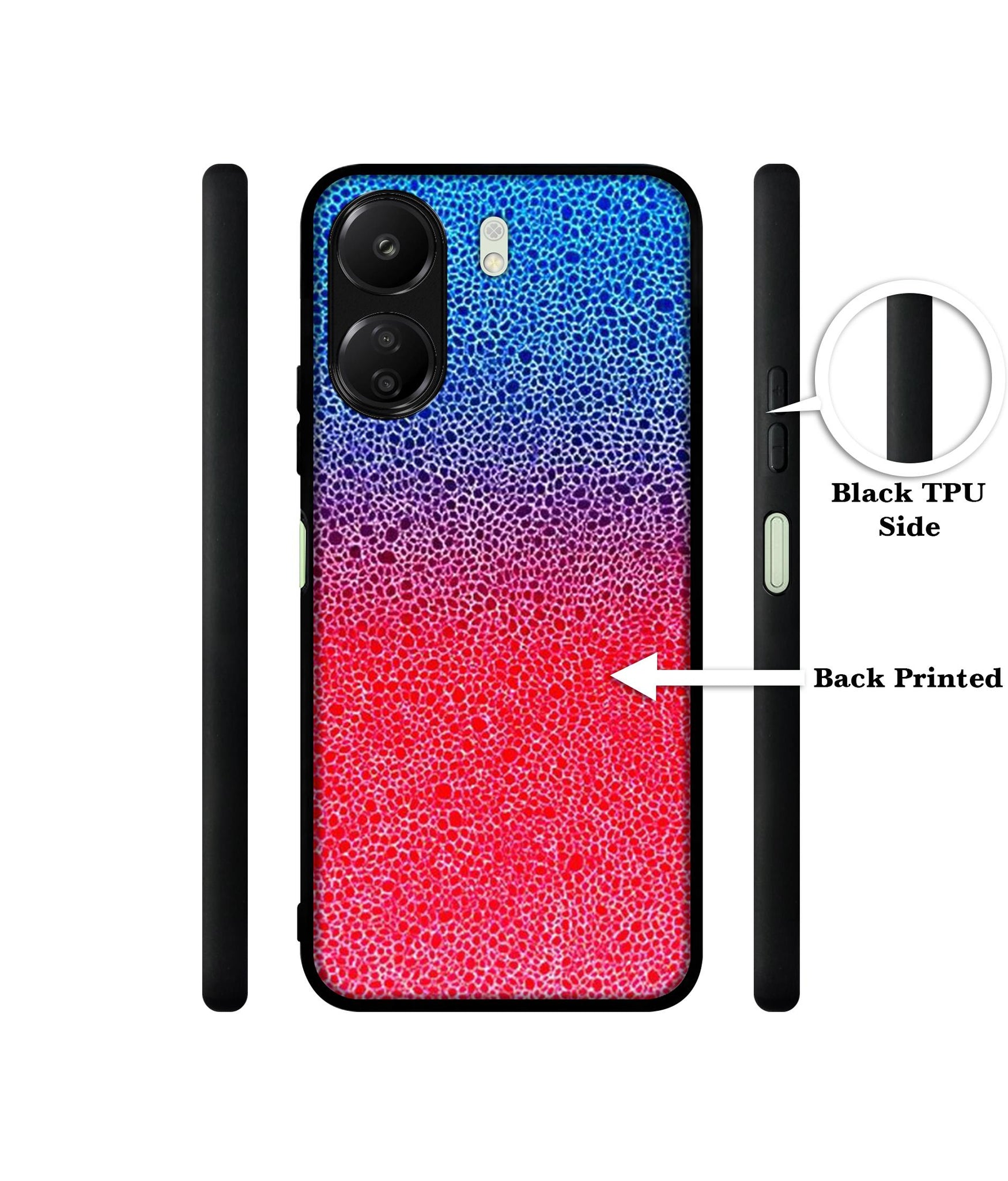 Bubbles Designer 2D Printed Back Case Cover for Mi Redmi 13C 4G / Poco C65 4G