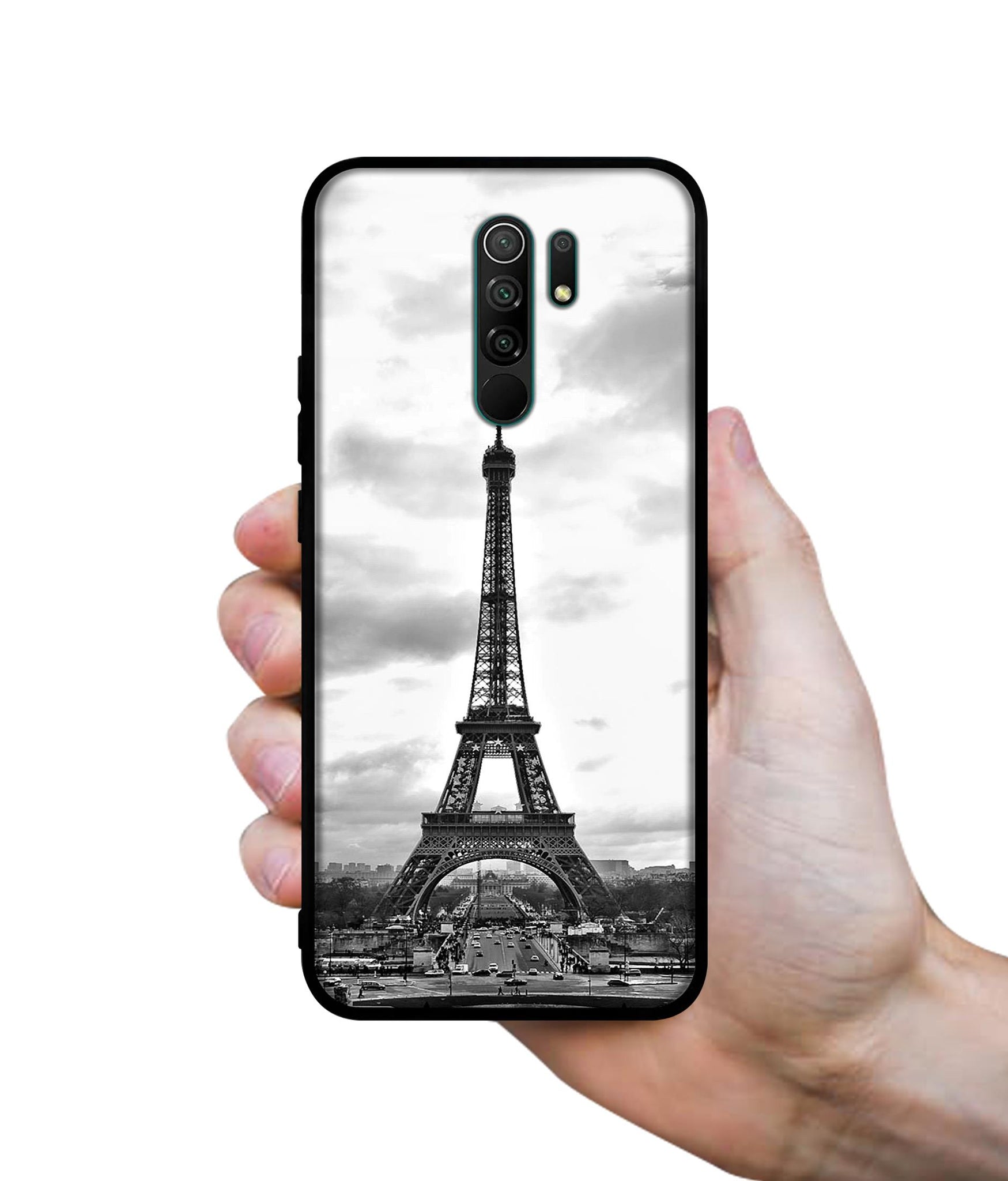 Eiffel Tower Designer 2D Printed Back Case Cover for Mi Redmi 9 Prime / Poco M2