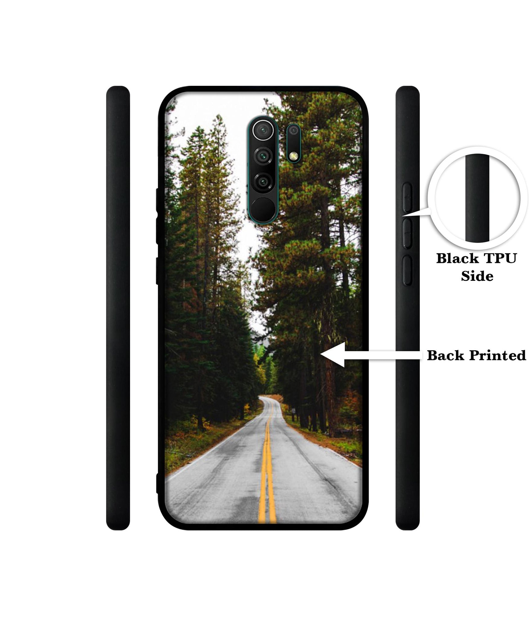 Road Photo Designer 2D Printed Back Case Cover for Mi Redmi 9 Prime / Poco M2