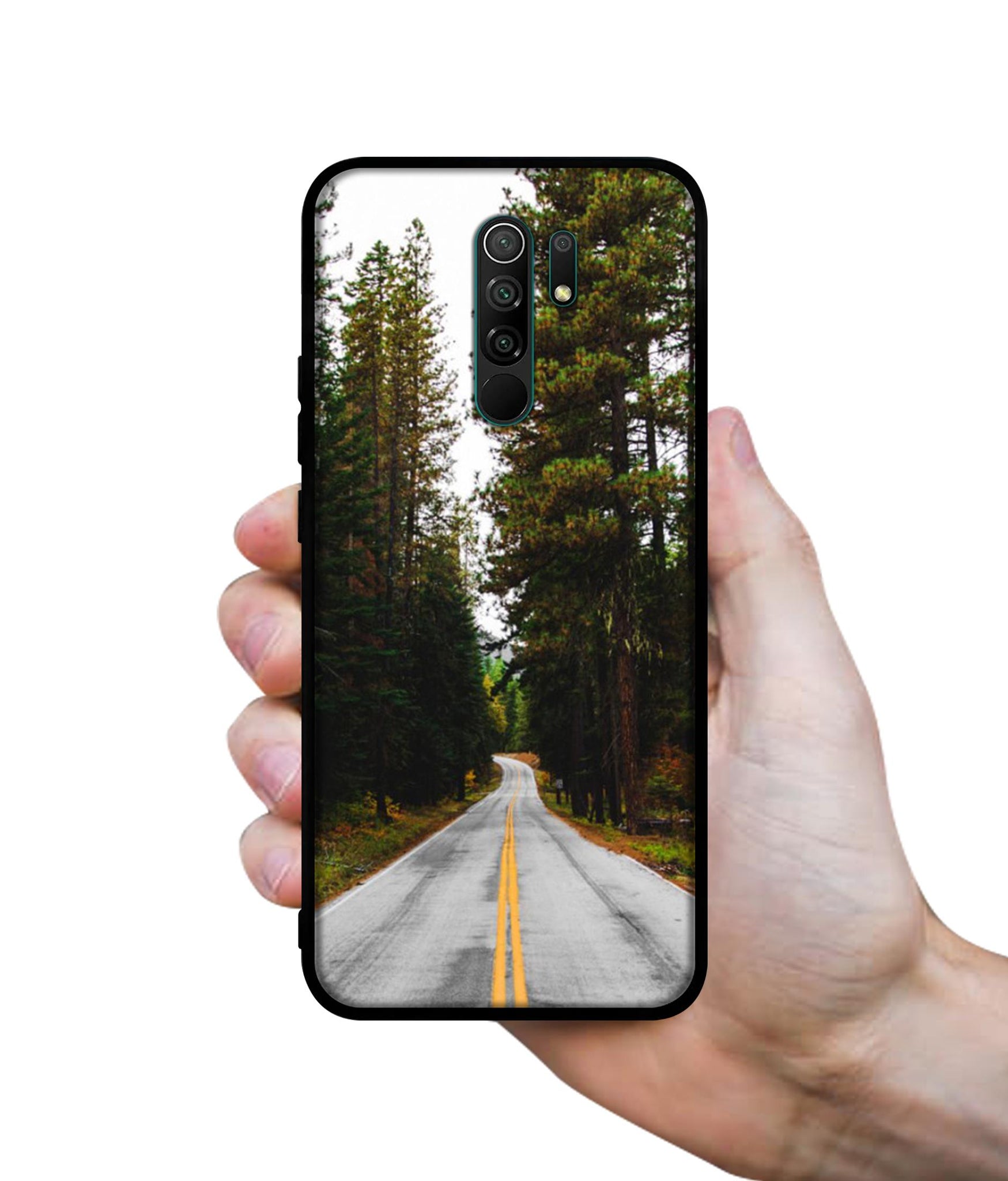 Road Photo Designer 2D Printed Back Case Cover for Mi Redmi 9 Prime / Poco M2