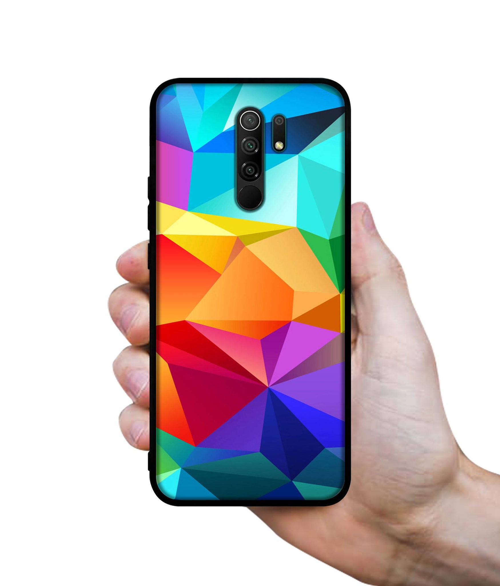 Colorful Pattern Designer 2D Printed Back Case Cover for Mi Redmi 9 Prime / Poco M2