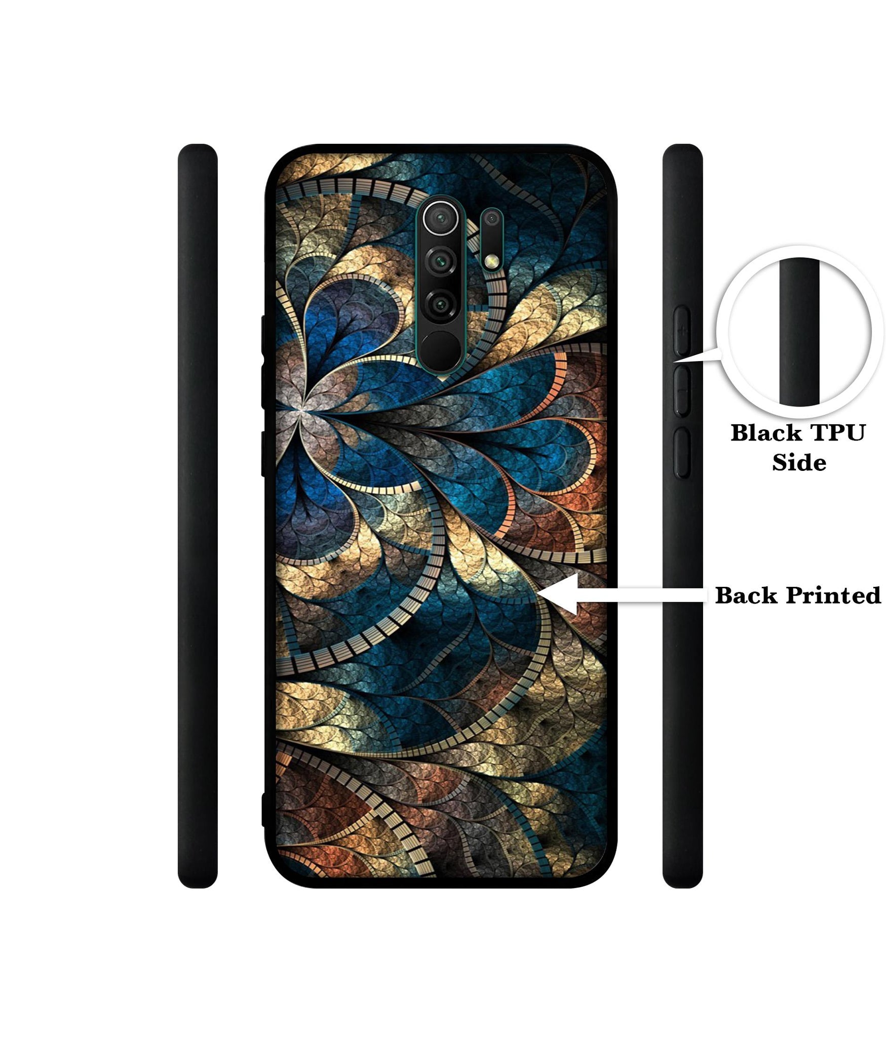 Fractional Pattern Designer 2D Printed Back Case Cover for Mi Redmi 9 Prime / Poco M2