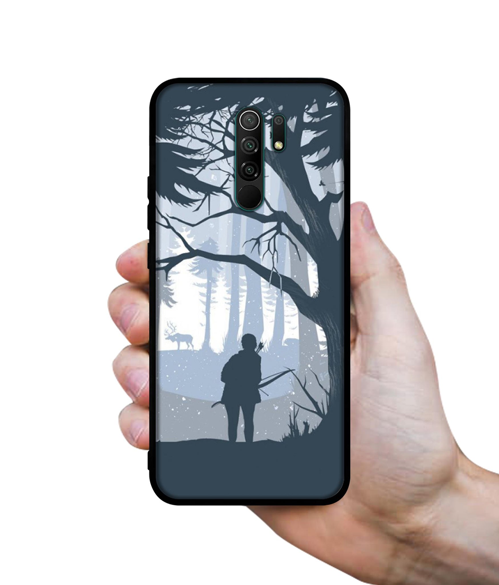 Hunter Designer 2D Printed Back Case Cover for Mi Redmi 9 Prime / Poco M2