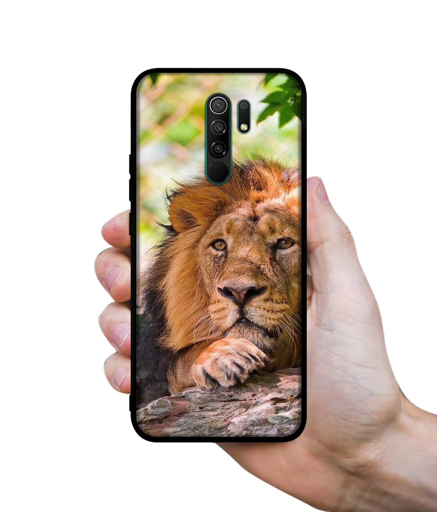 Tiger Pattern Print Designer 2D Printed Back Case Cover for Mi Redmi 9 Prime / Poco M2